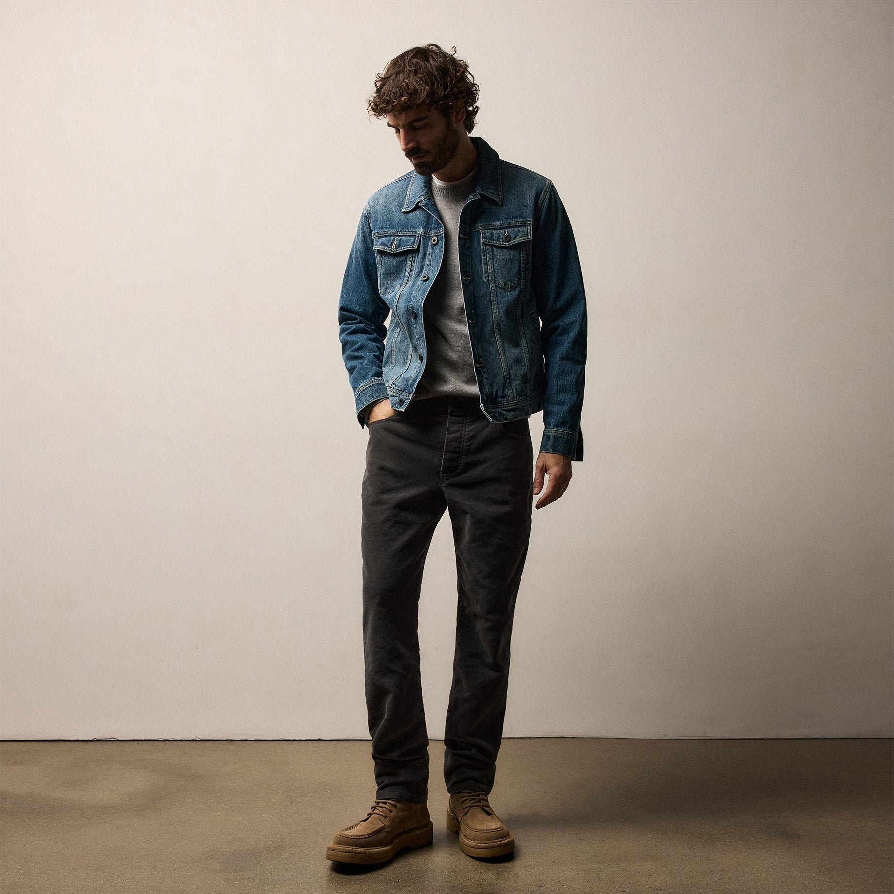 Denim Jacket - Blue Pacific