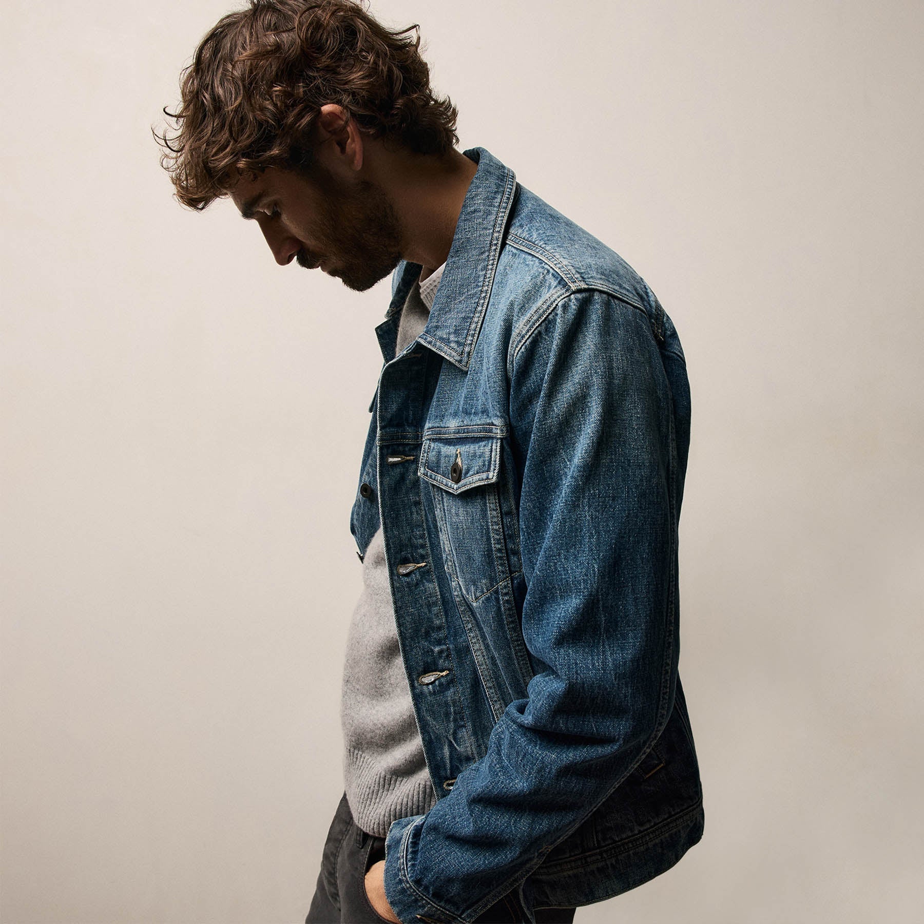 Denim Jacket - Blue Pacific
