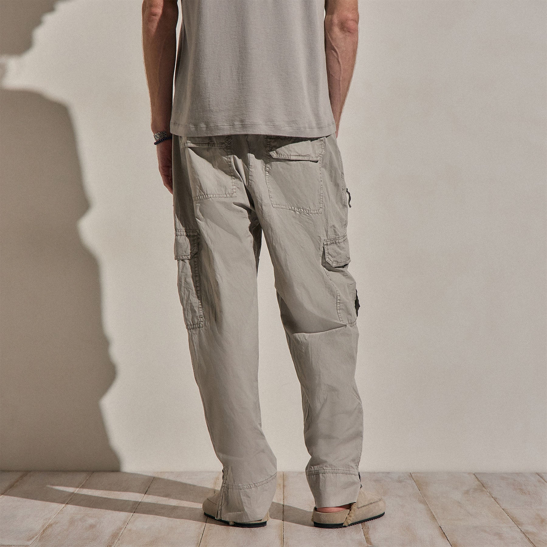 Parachute Poplin Cargo - Fog Pigment