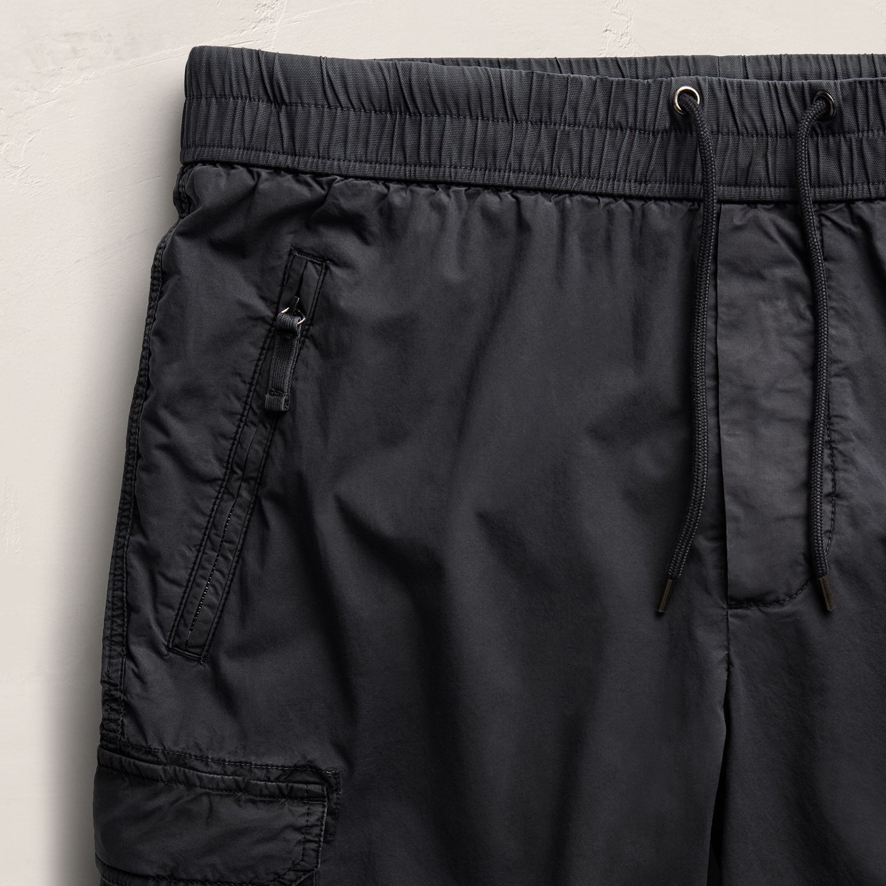 Parachute Poplin Cargo Short - Blue Noir Pigment