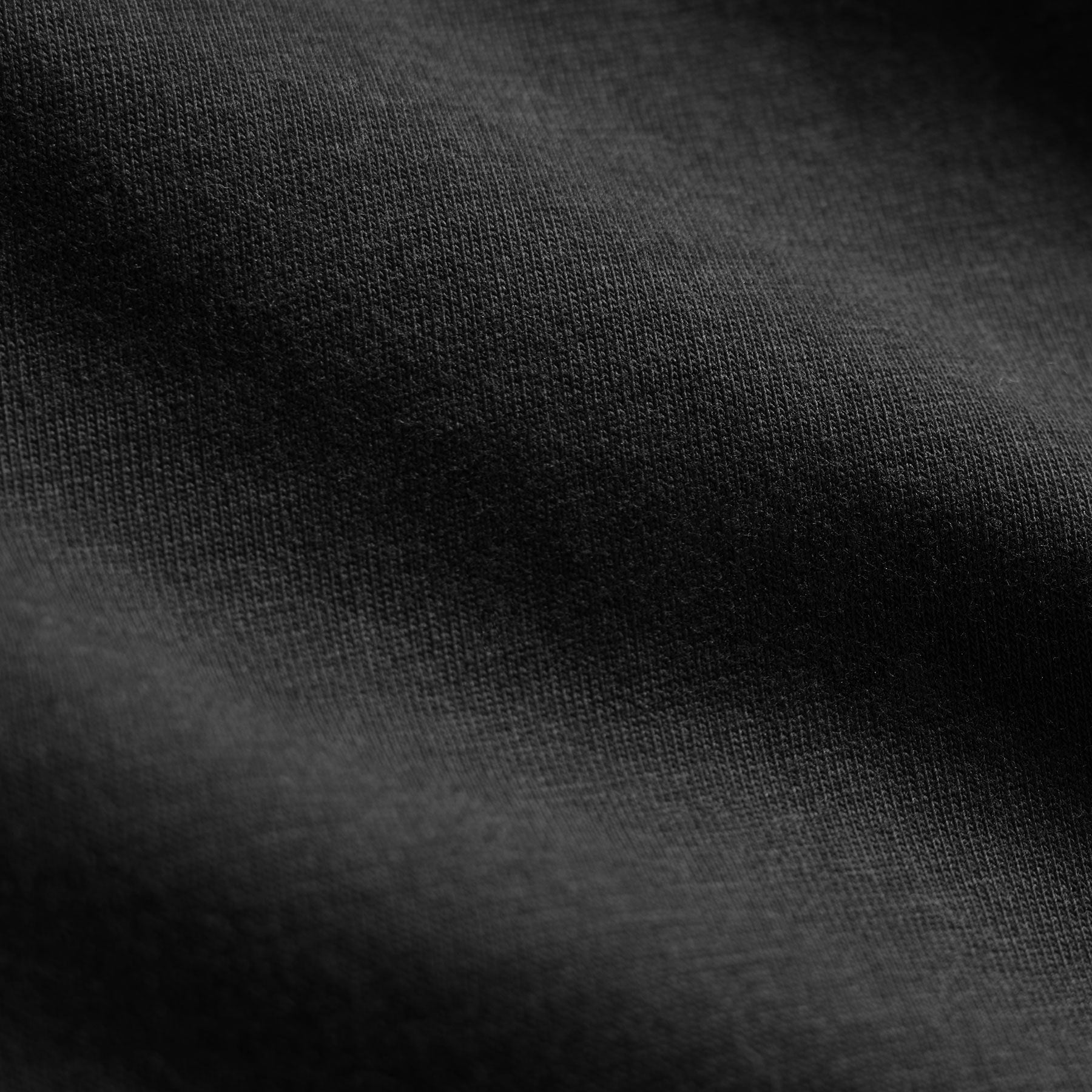Sueded Jersey Polo - Carbon Pigment