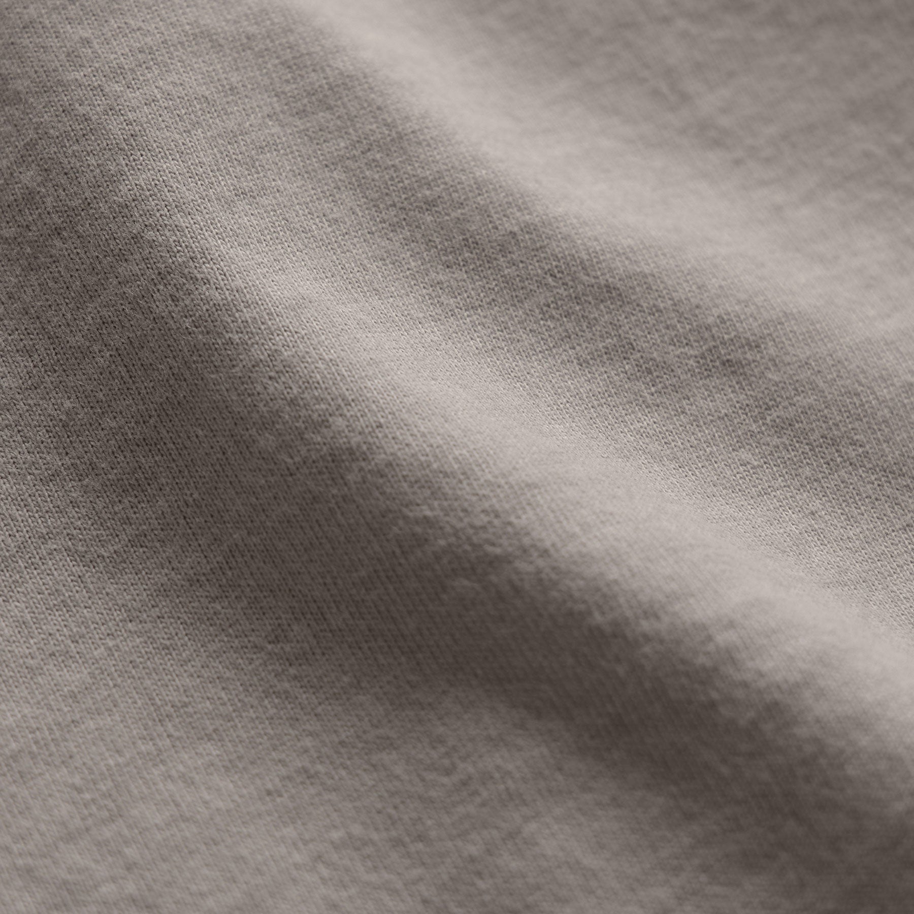 Sueded Jersey Polo - Fog Pigment