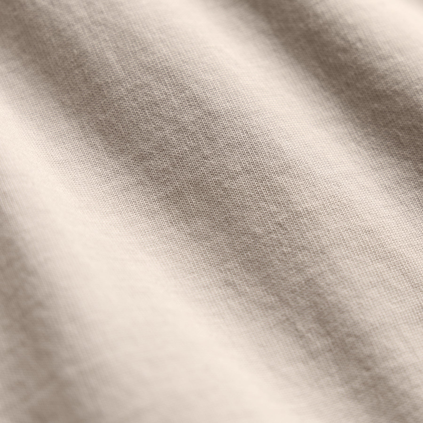 Sueded Jersey Polo - Pearl Pigment