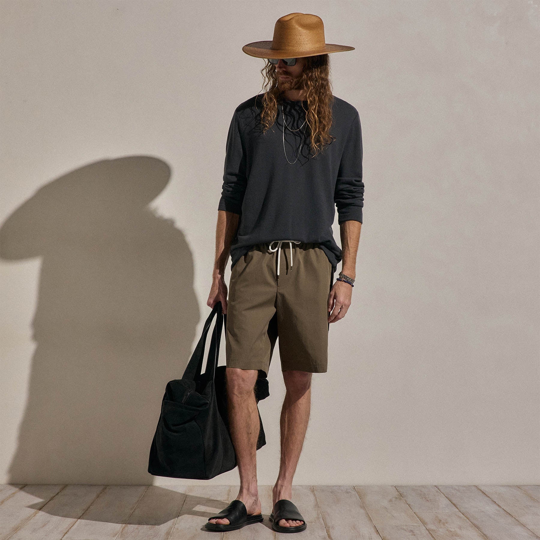 Cotton Cashmere Sweatshirt - Magma