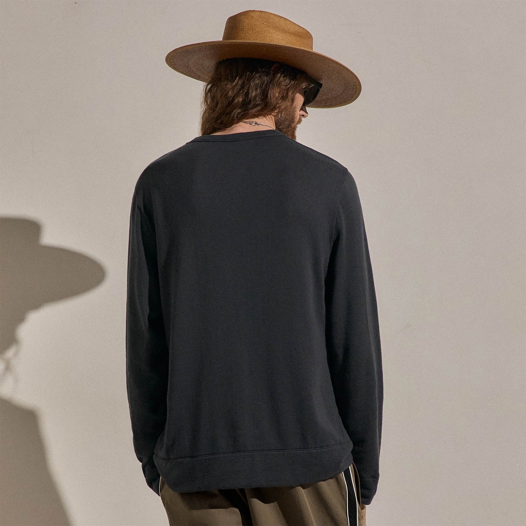 Cotton Cashmere Sweatshirt - Magma