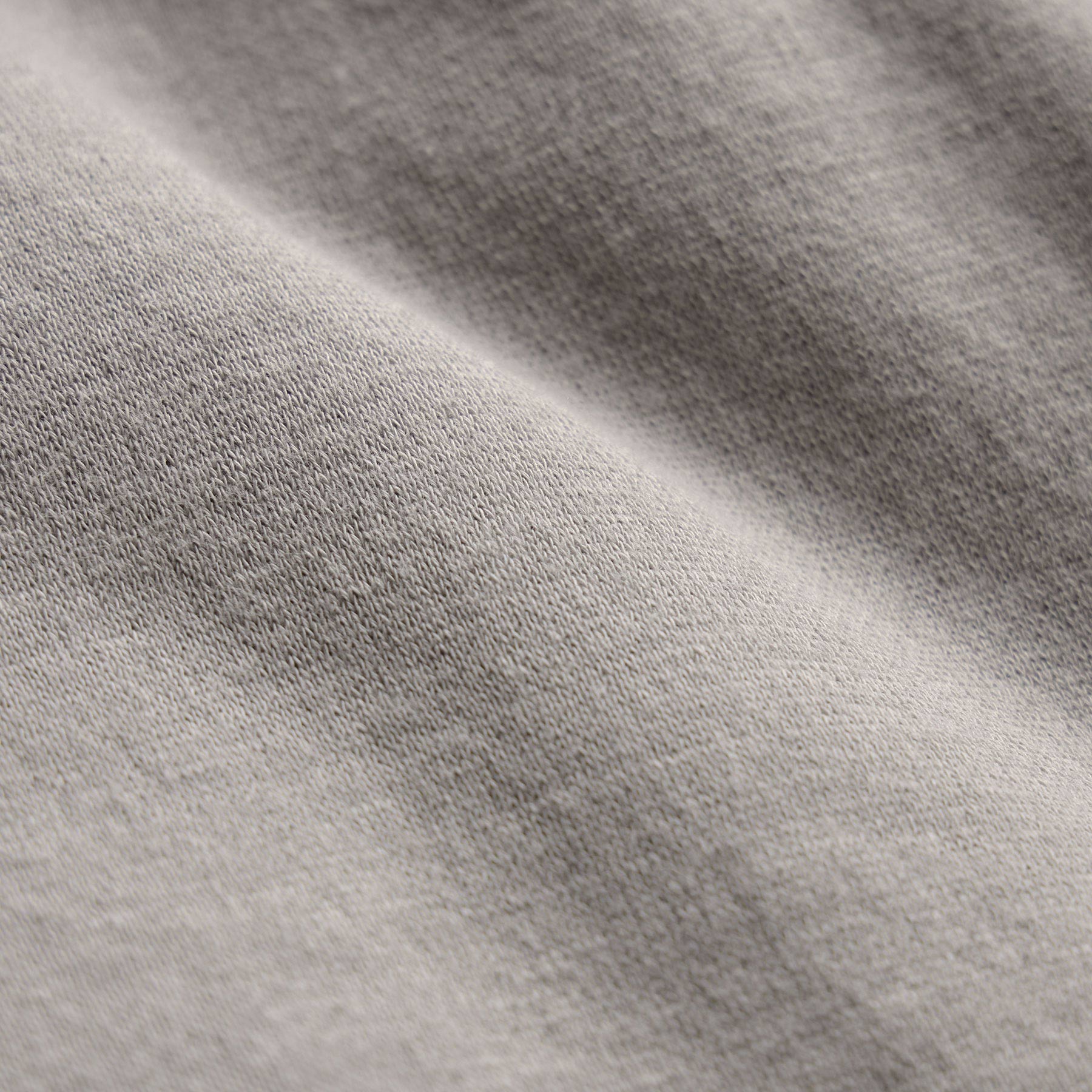 Cotton Cashmere Sweat Short - Fog