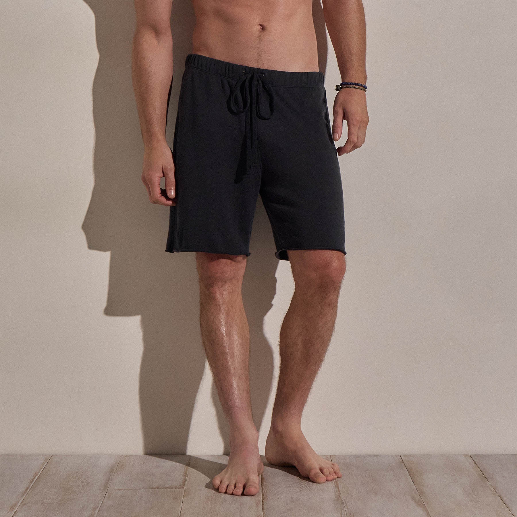 Cotton Cashmere Sweat Short - Magma
