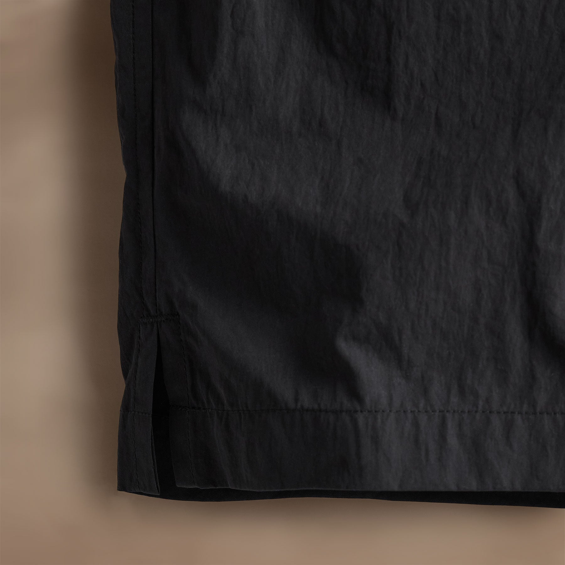 Palm Embroidered Boardshort - Black