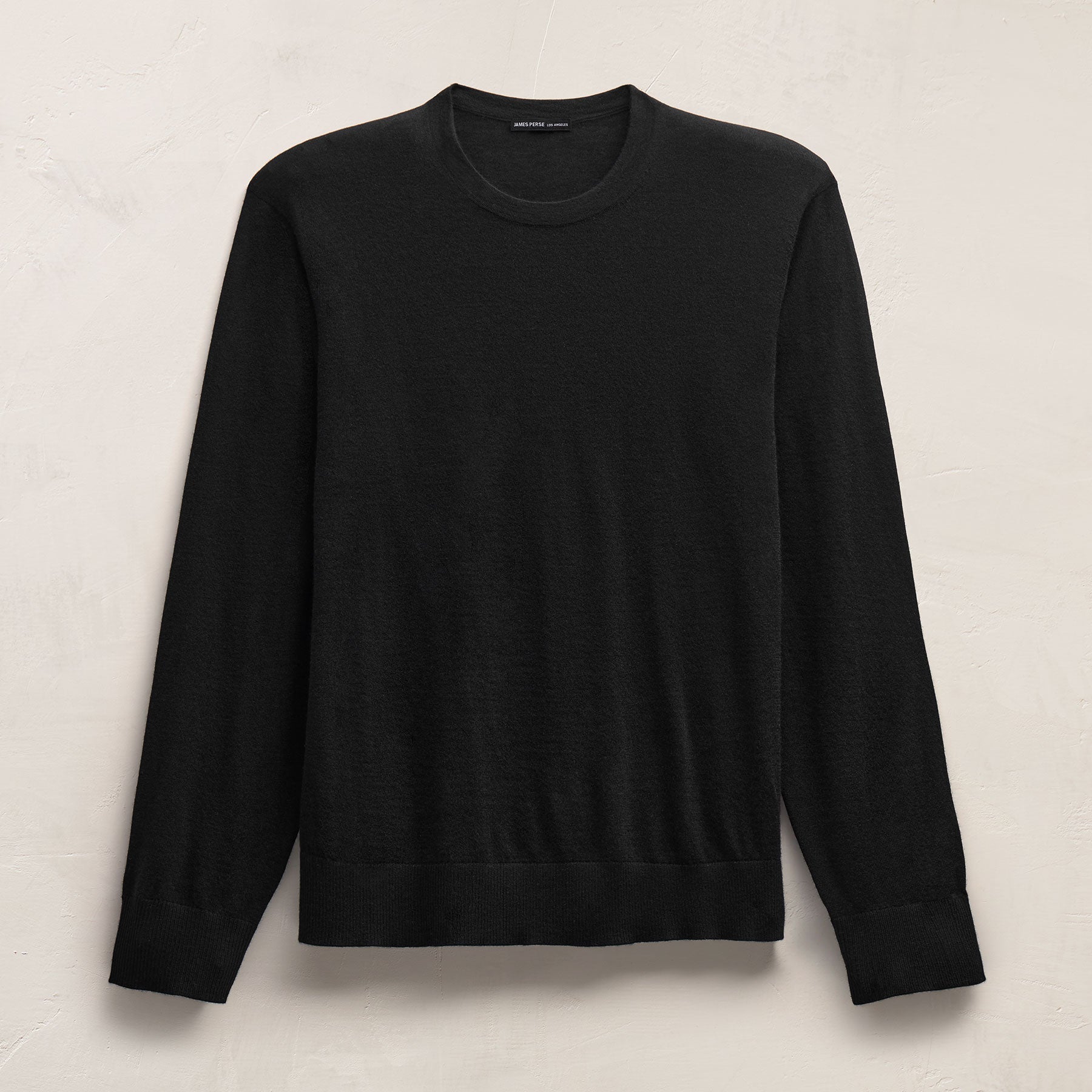 Ultrafine Cashmere Crew - Black