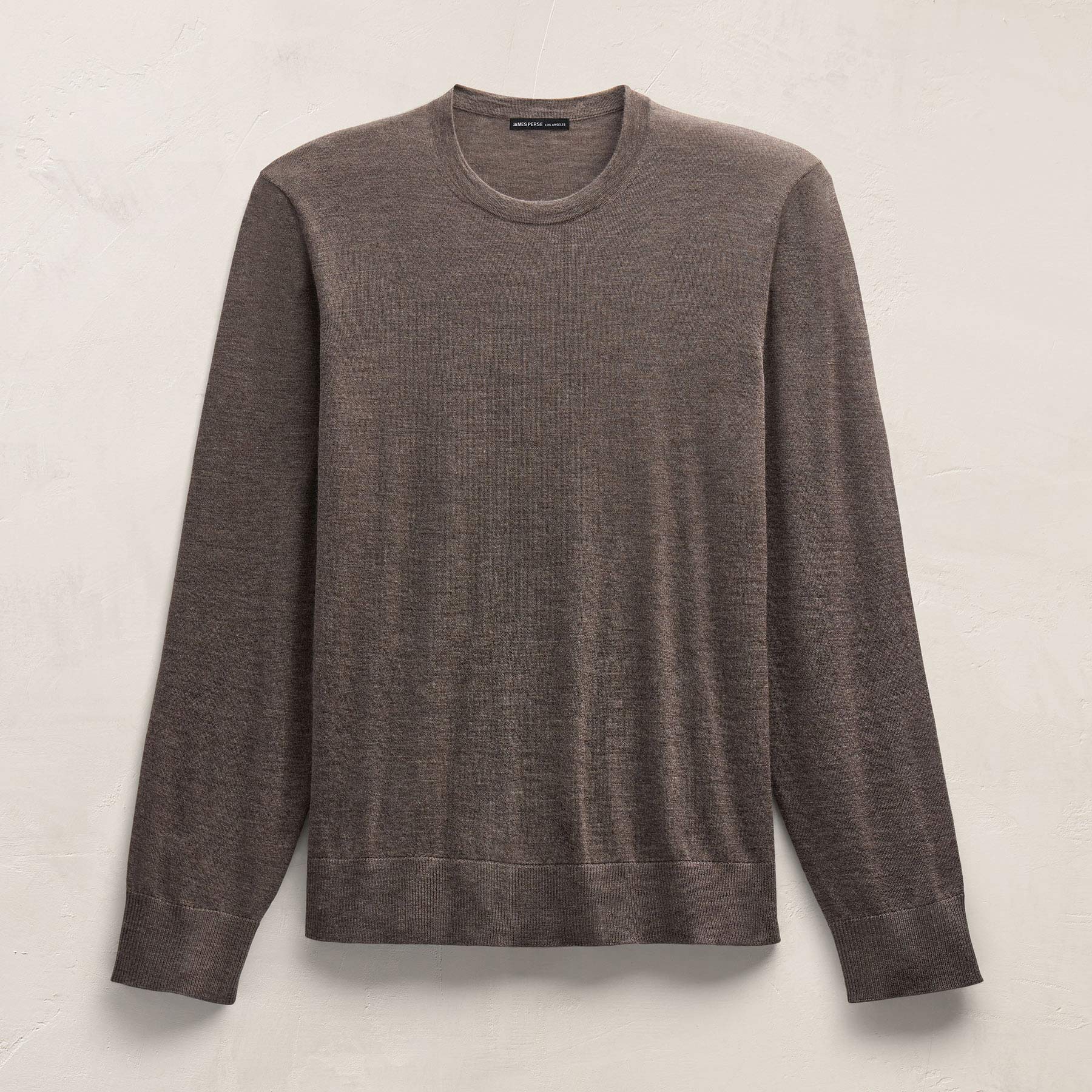Ultrafine Cashmere Crew - Dusty Brown