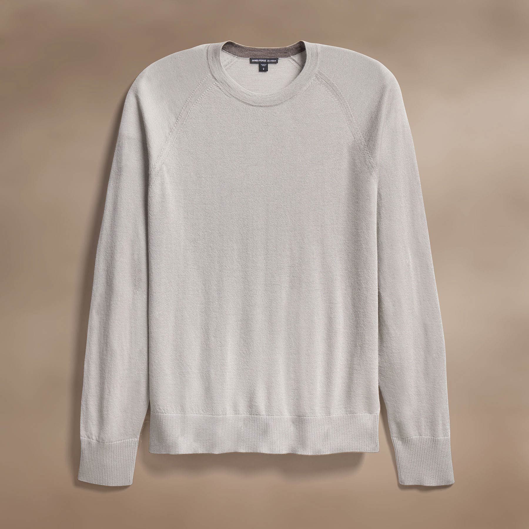 Ultrafine Cashmere Crew - Concrete