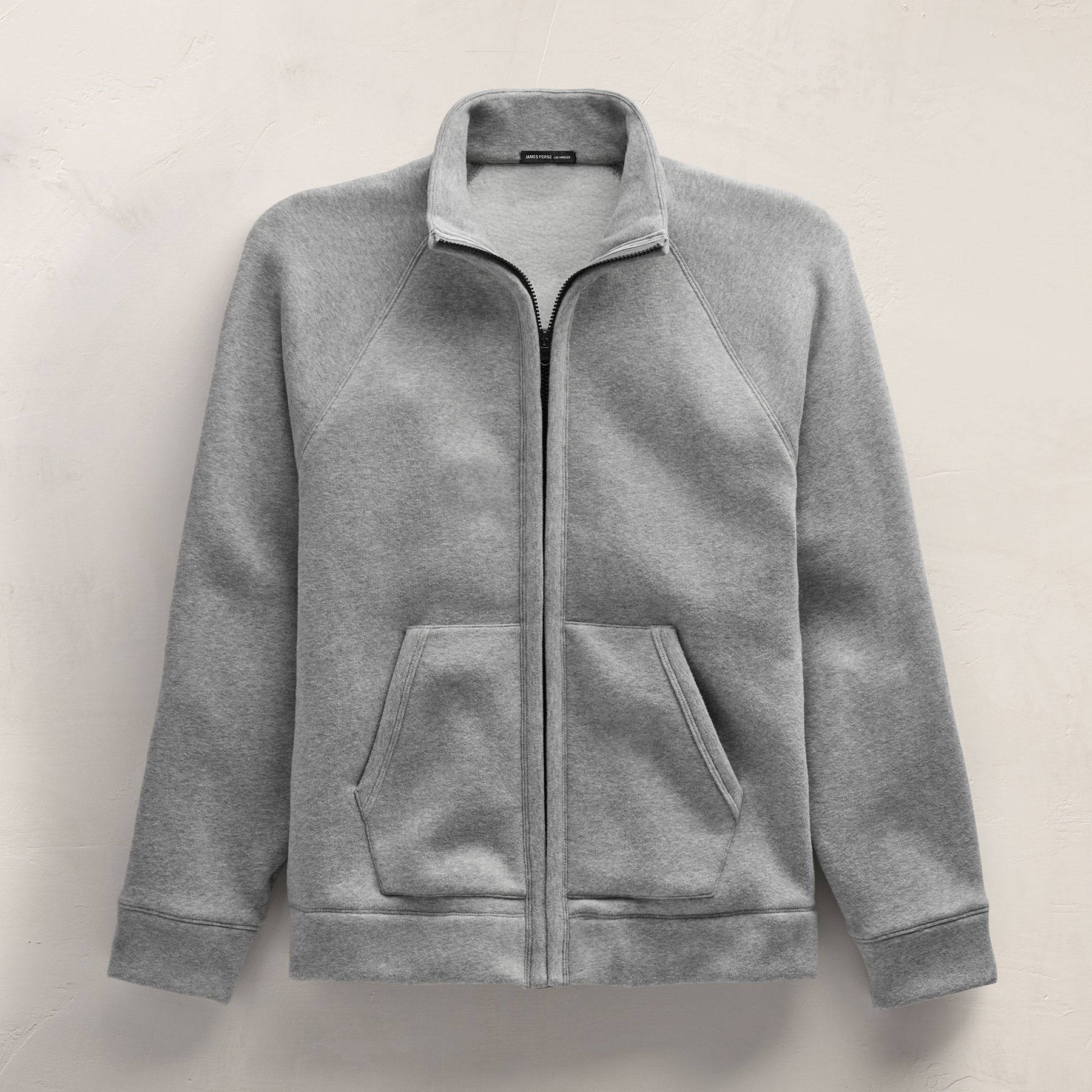 Cozy Full Zip Sweatshirt - Heather Grey