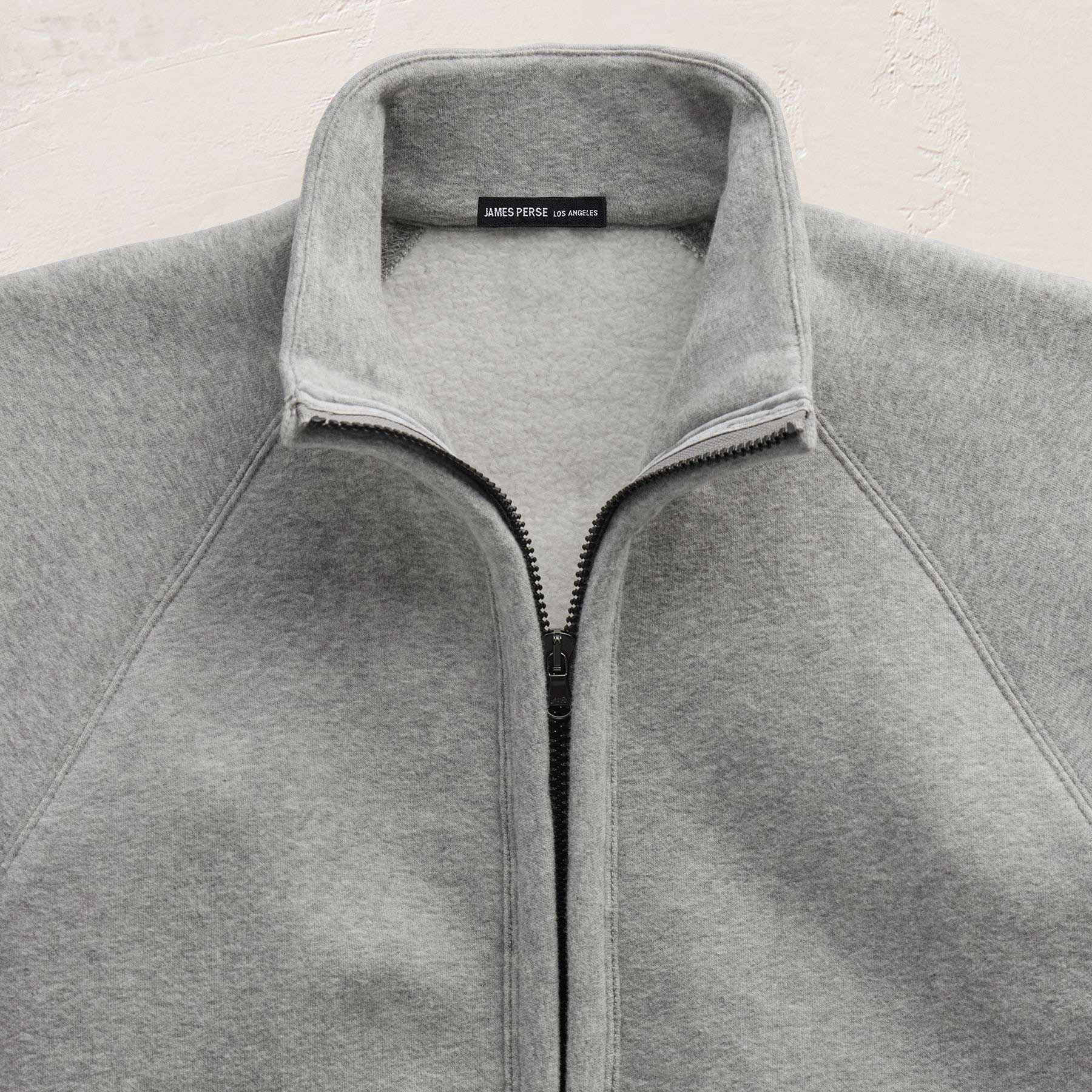 Cozy Full Zip Sweatshirt - Heather Grey