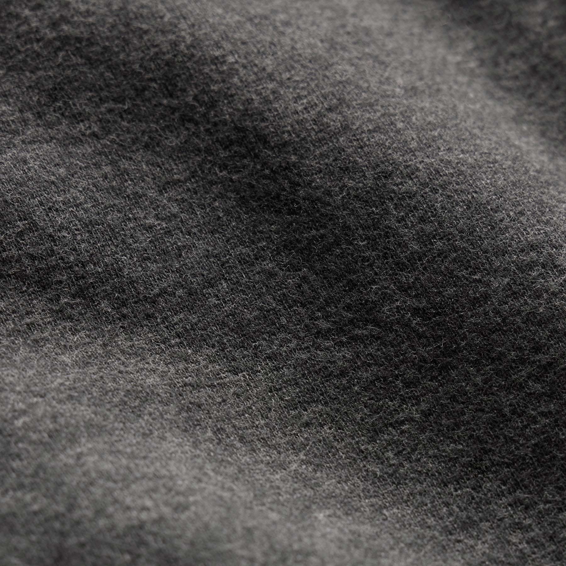 Cozy Fleece Snap Front Jacket - Heather Charcoal