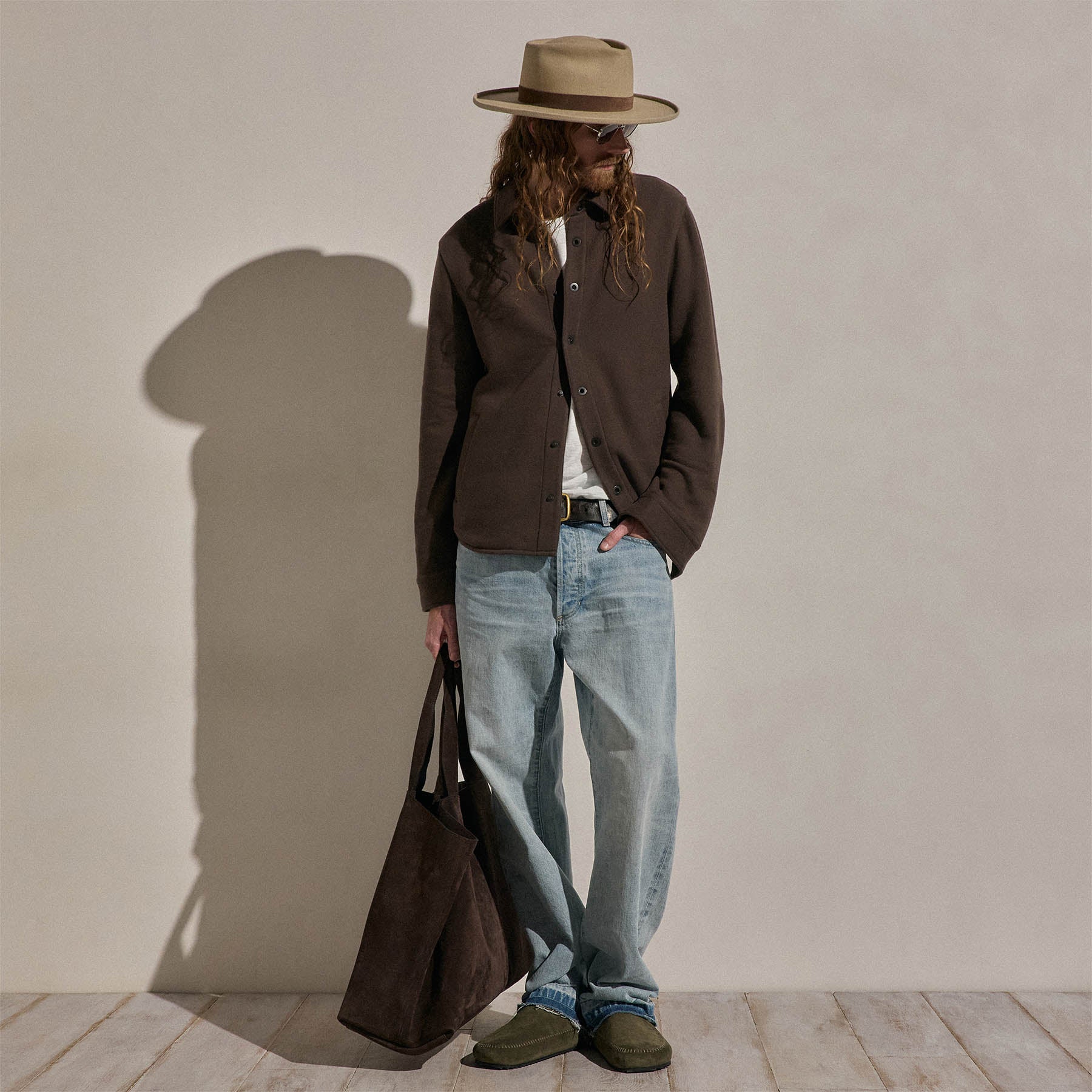 Cozy Fleece Snap Front Jacket - Porcupine