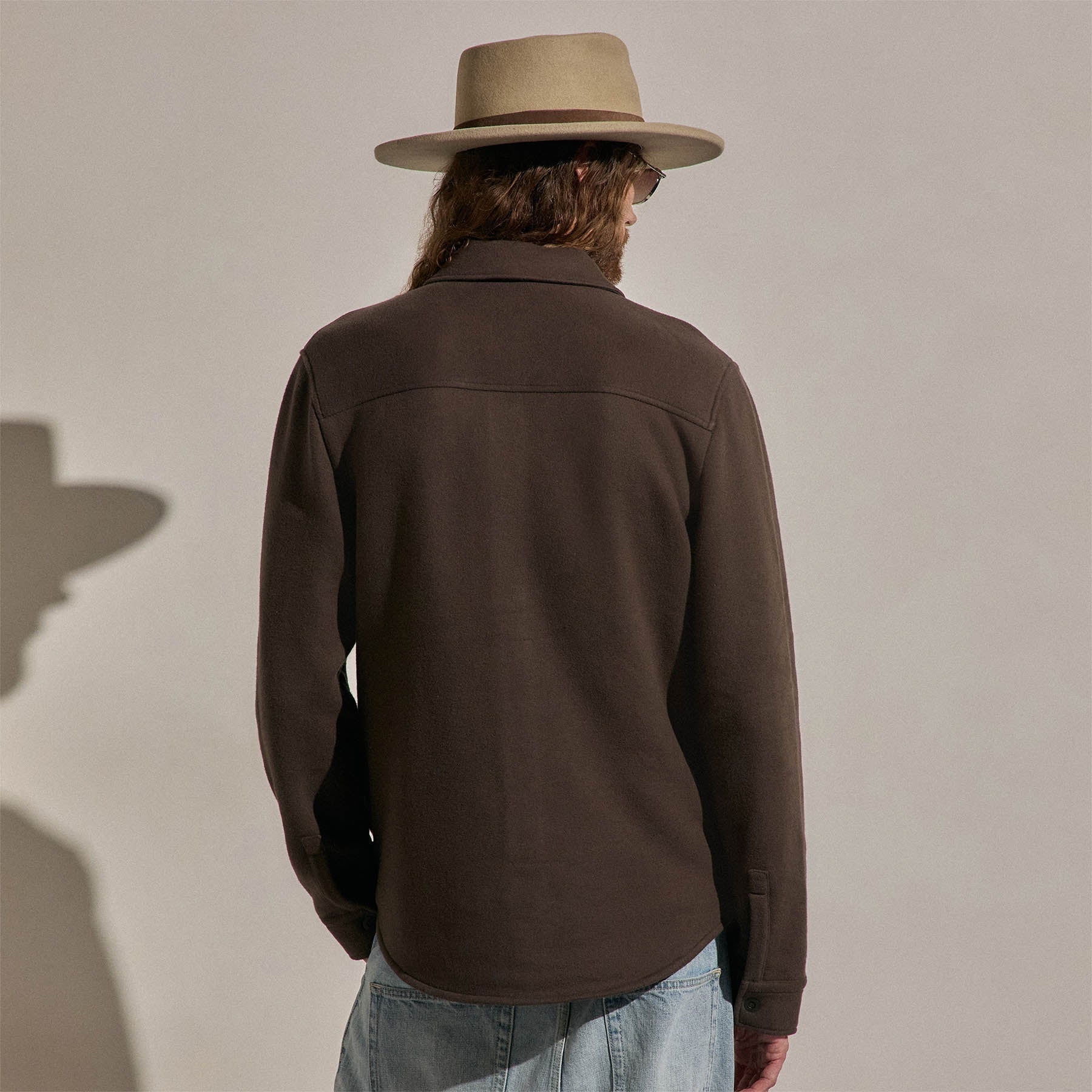 Cozy Fleece Snap Front Jacket - Porcupine
