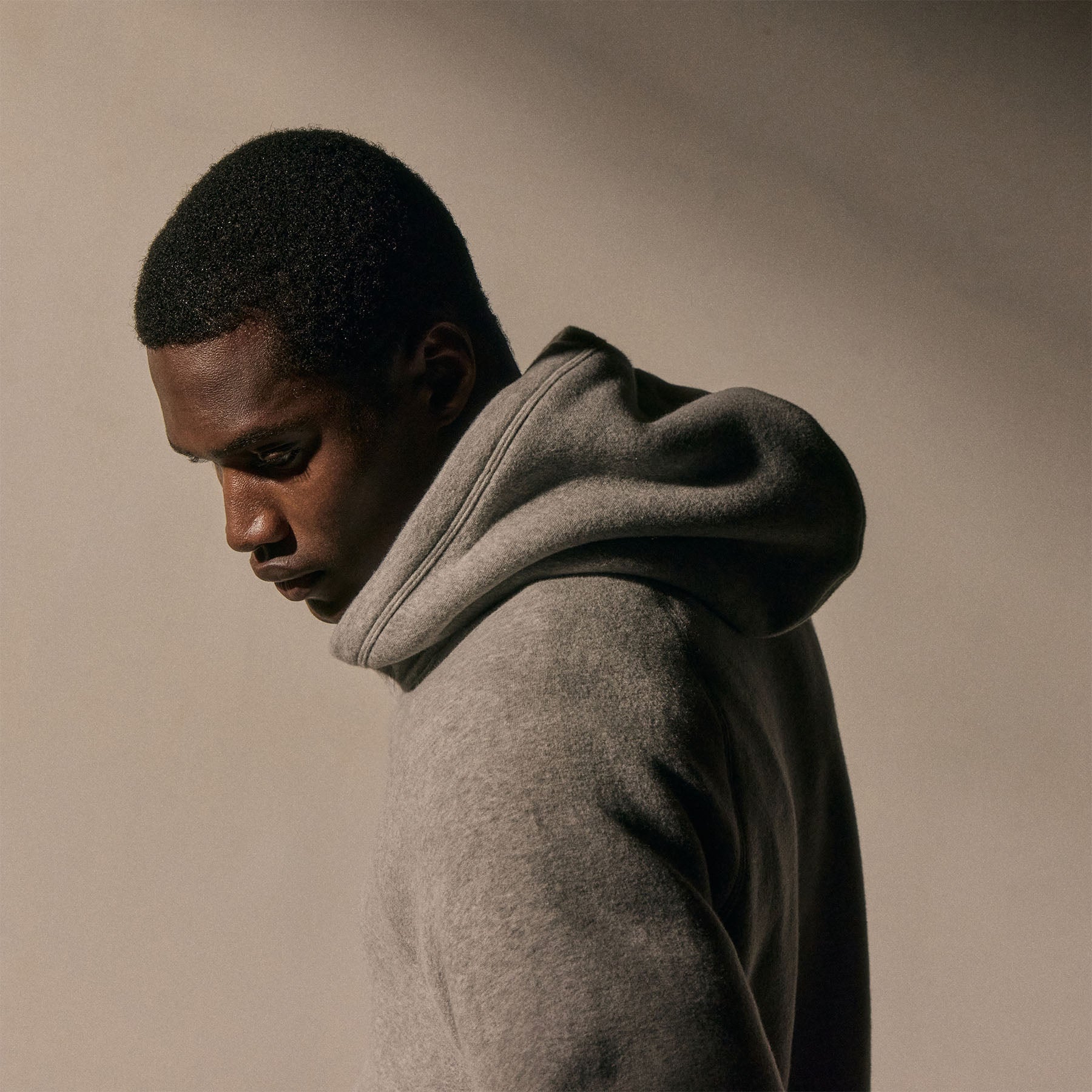 Cozy Hooded Sweatshirt - Heather Grey