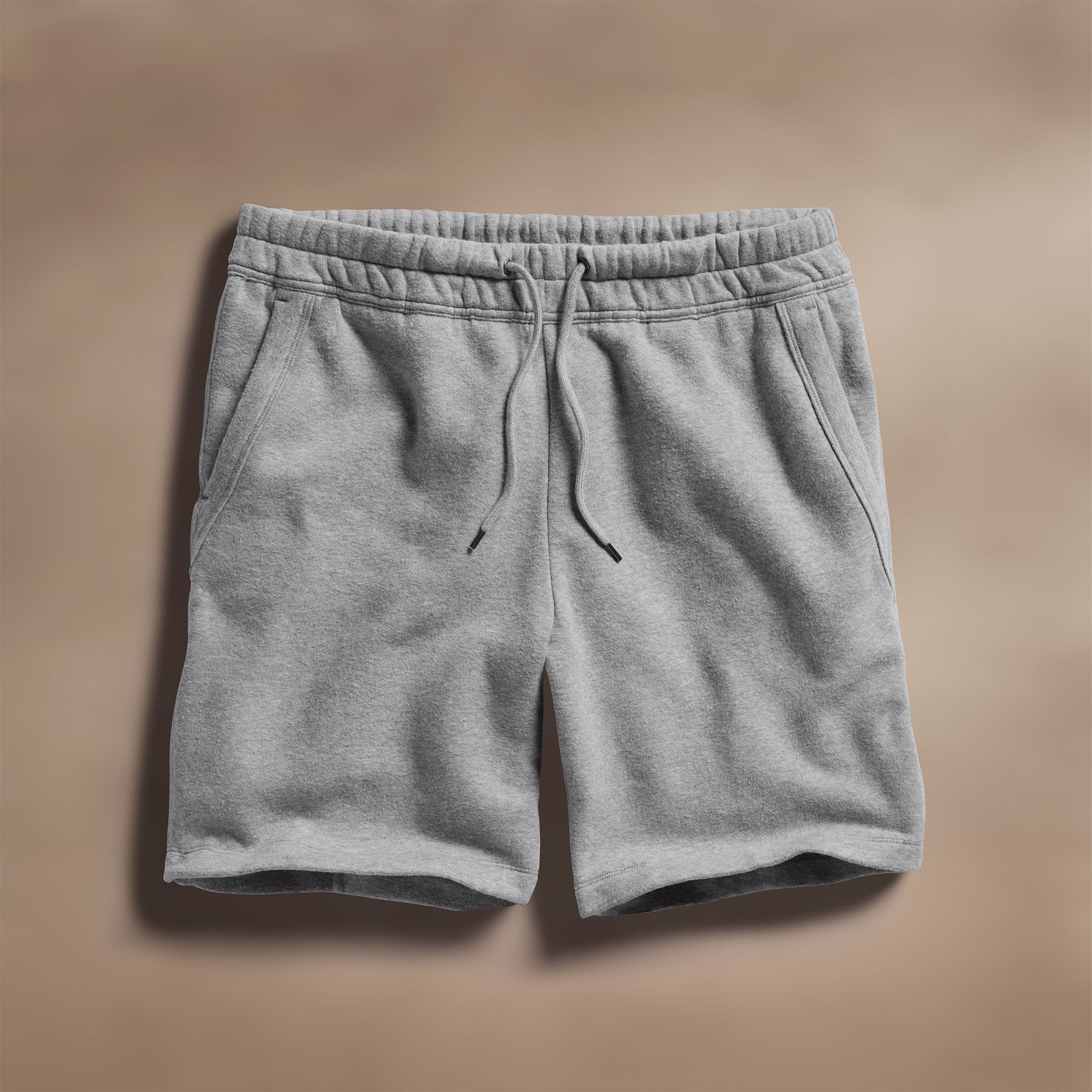 Cozy Sweat Short - Heather Grey