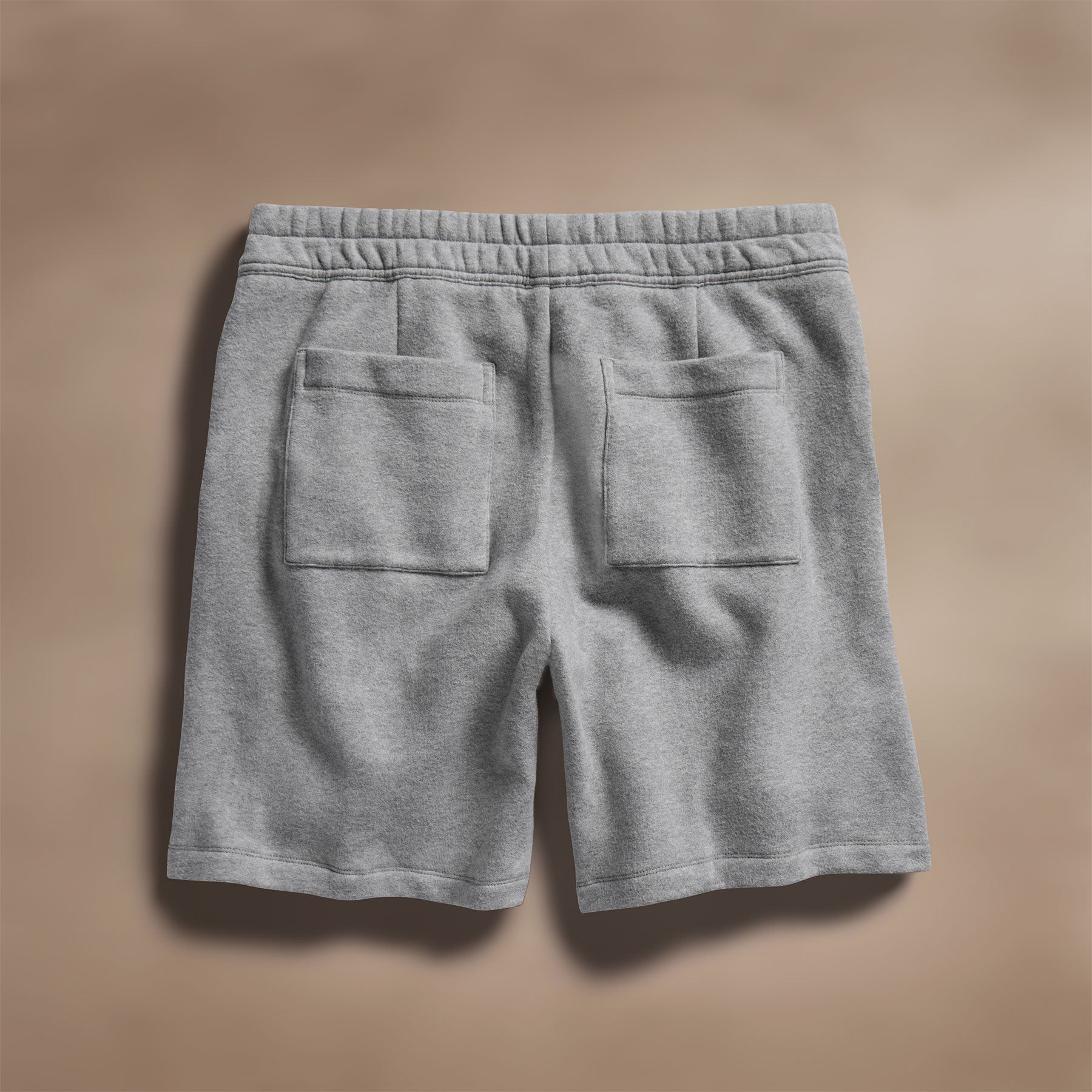 Cozy Sweat Short - Heather Grey