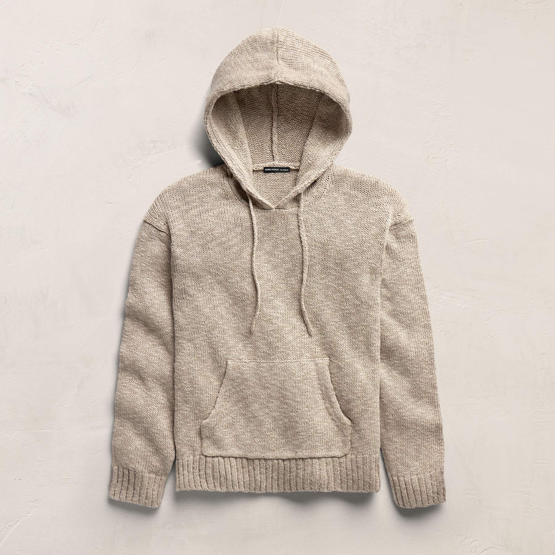 Cotton Linen Hoodie - Taupe