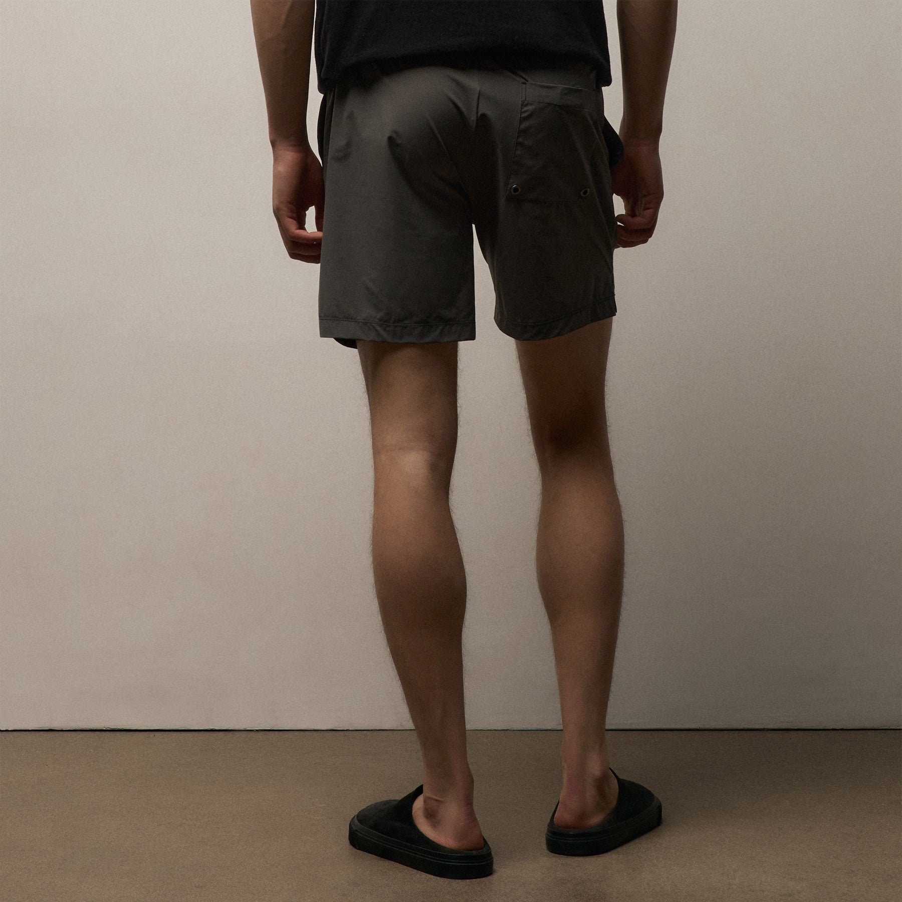 Split Hem Boardshort - Granite