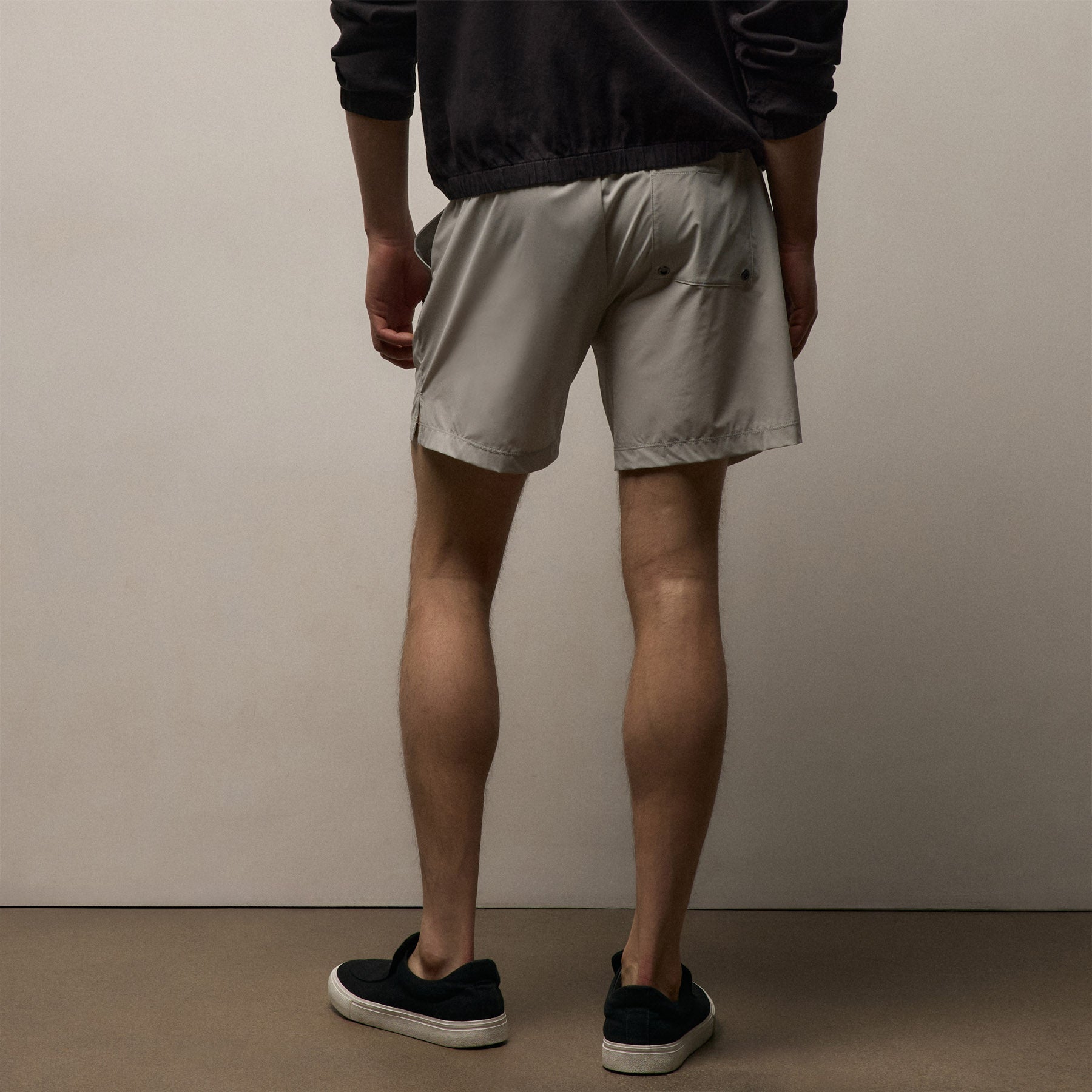 Split Hem Boardshort - Salt