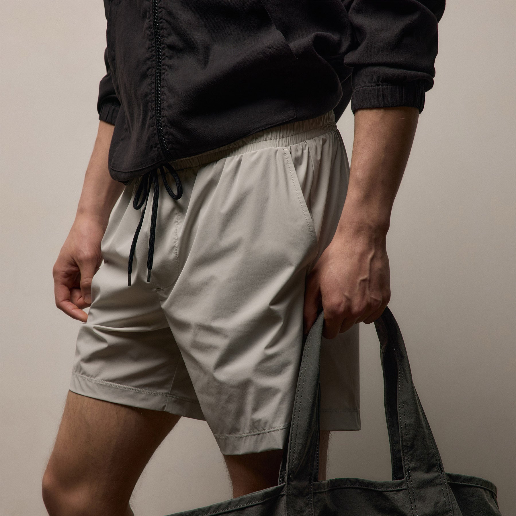 Split Hem Boardshort - Salt