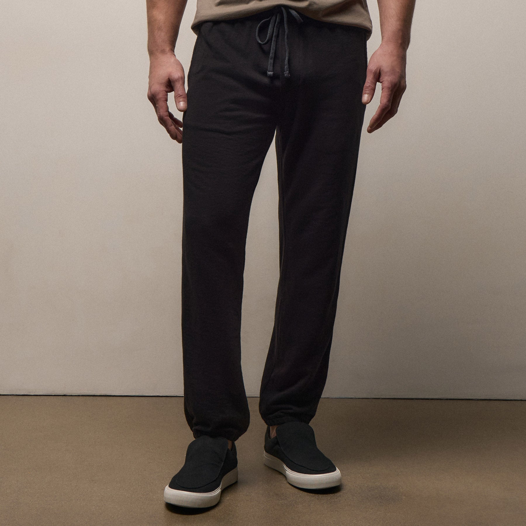 Vintage French Terry Sweatpant - Black