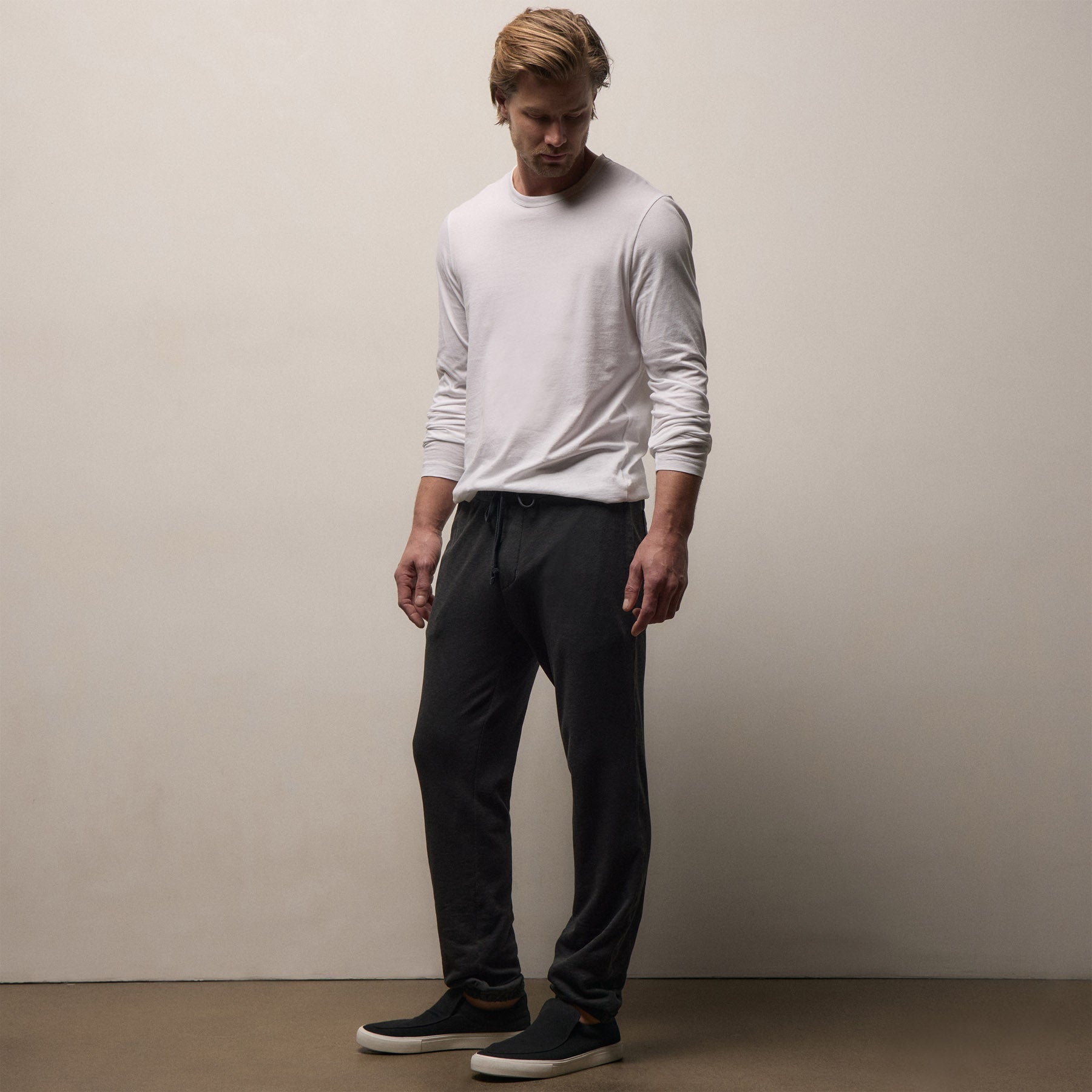 Vintage French Terry Sweatpant - Carbon Pigment