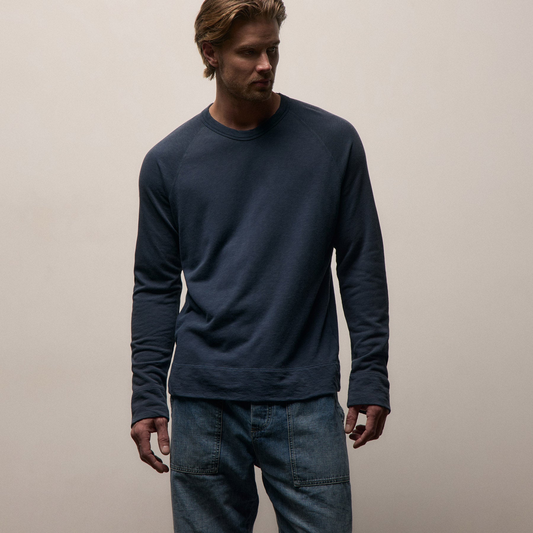 Vintage French Terry Sweatshirt - Deep Pigment