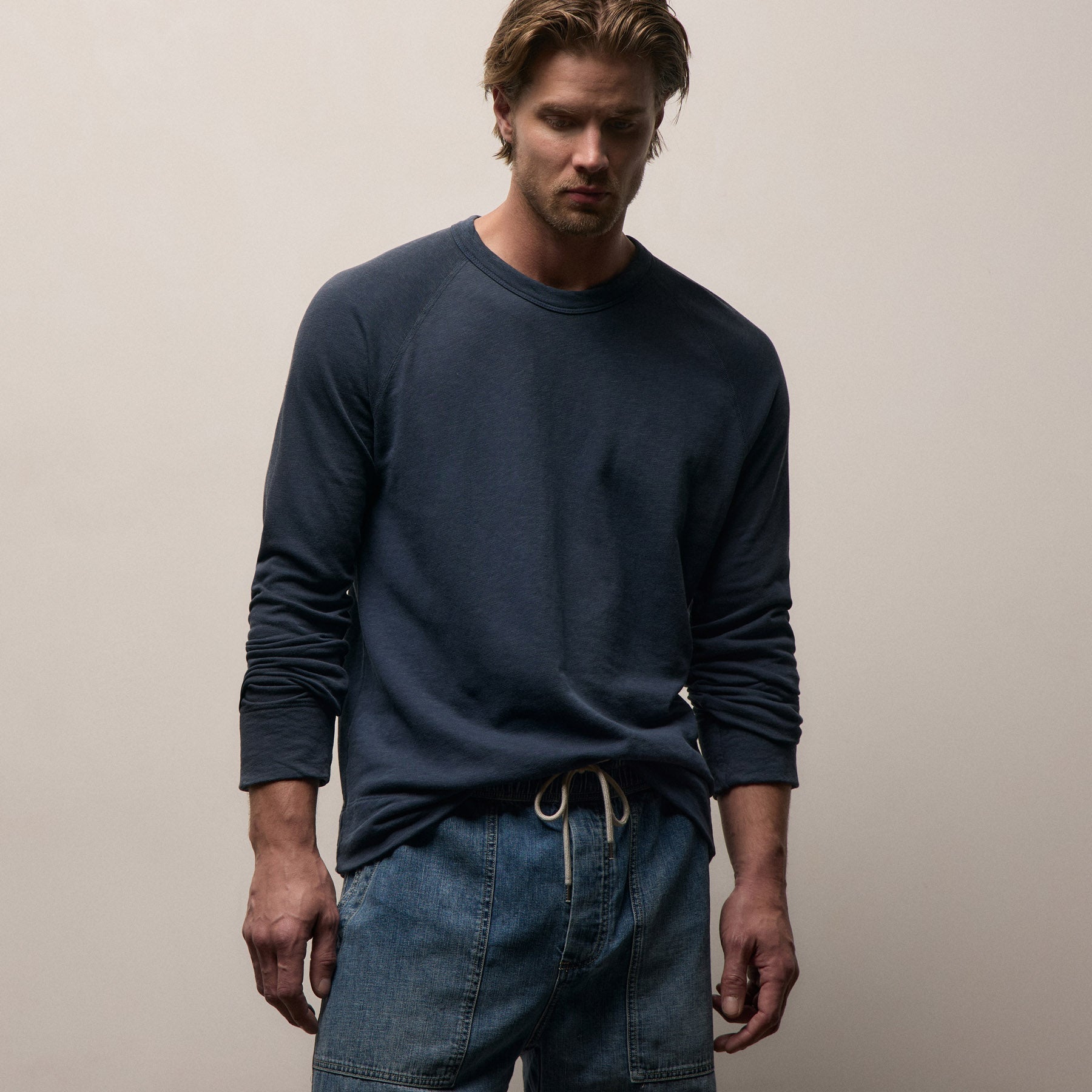 Vintage French Terry Sweatshirt - Deep Pigment