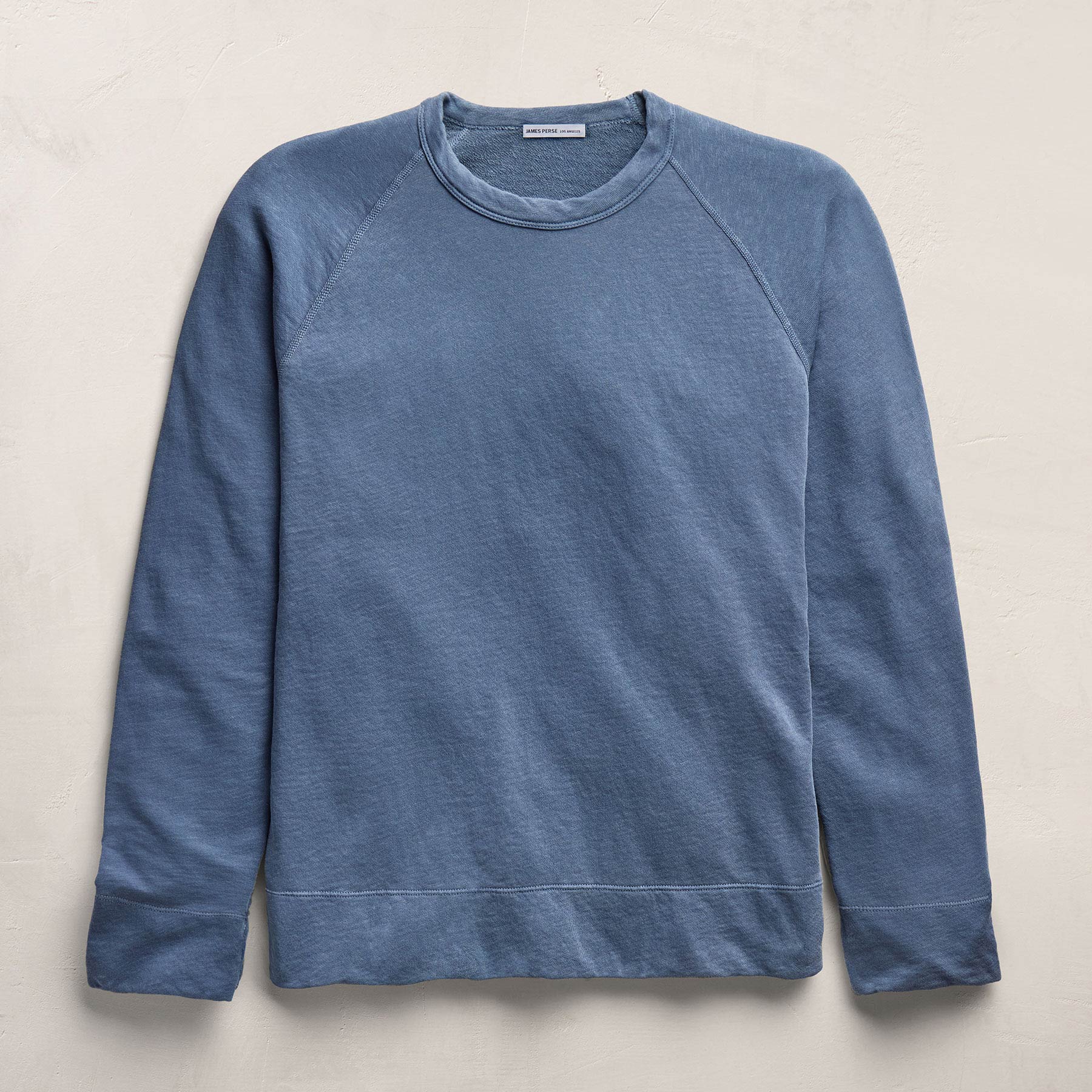 Vintage French Terry Sweatshirt - Danube Pigment