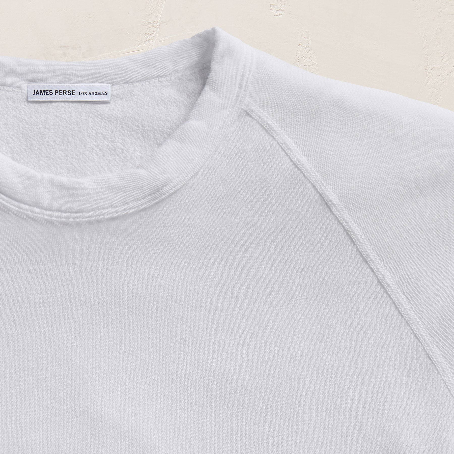 Vintage French Terry Sweatshirt - White