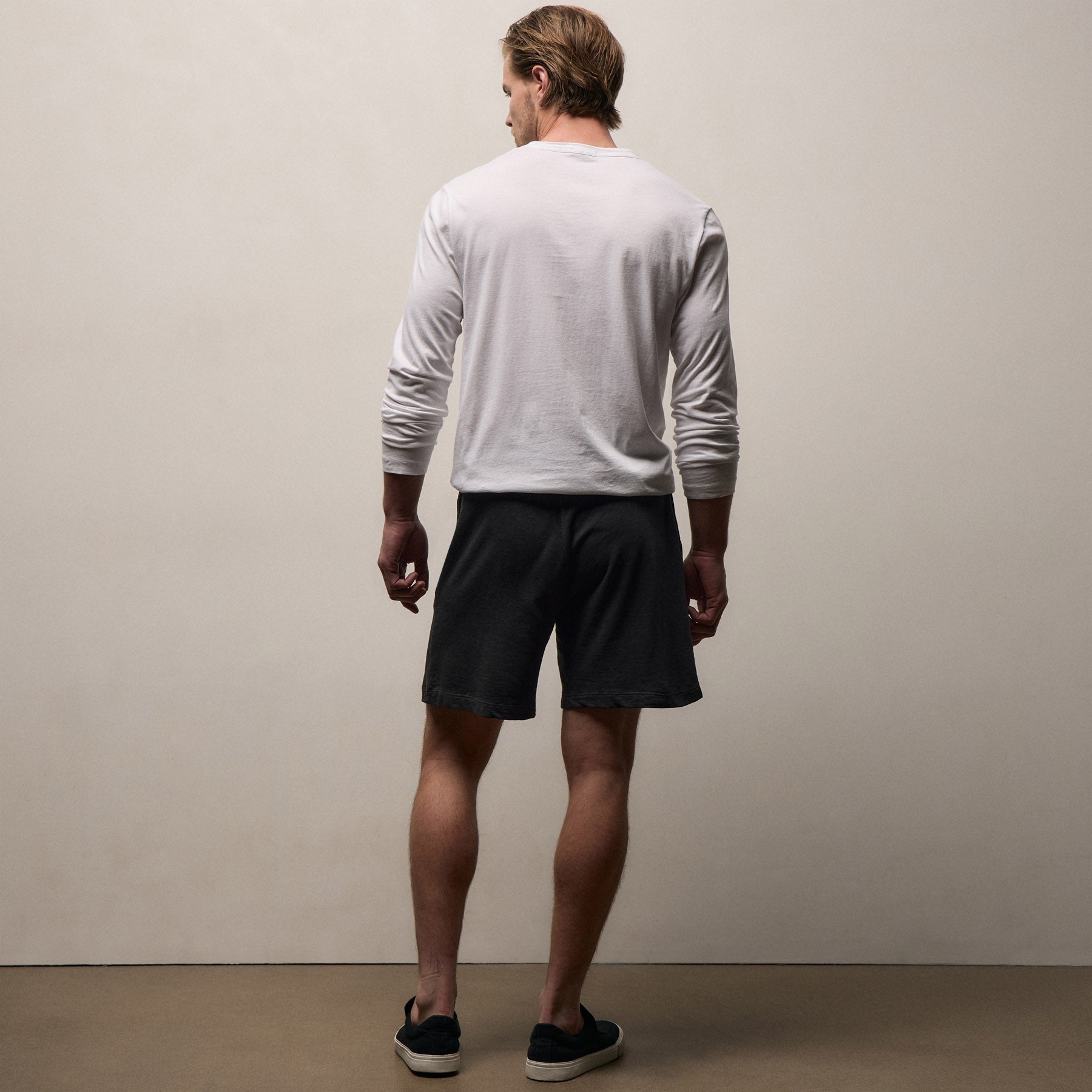 Vintage French Terry Sweat Short - Carbon Pigment