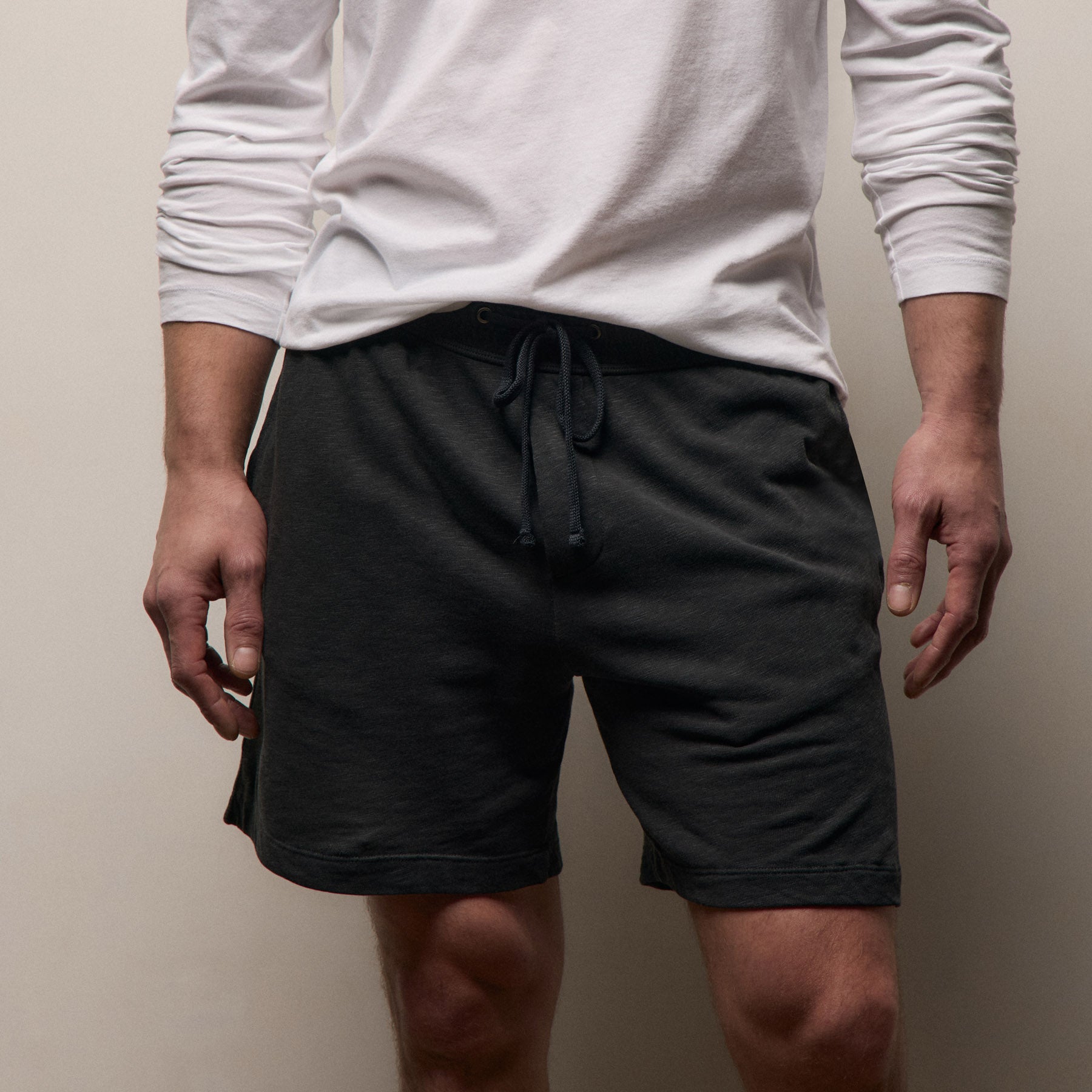 Vintage French Terry Sweat Short - Carbon Pigment