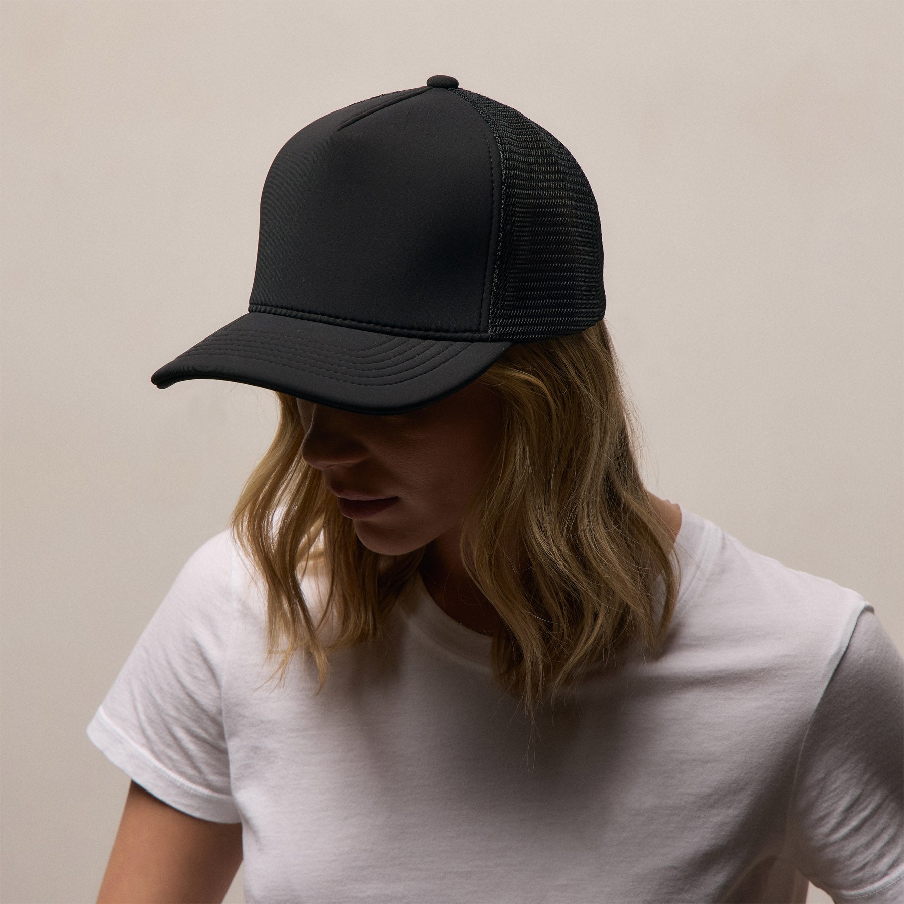 Scuba Trucker Hat - Black