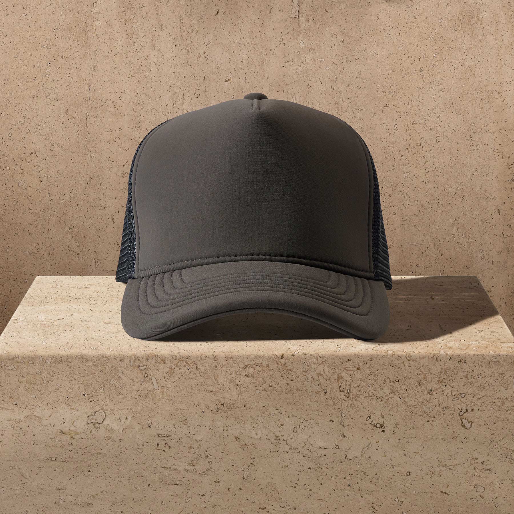Scuba Trucker Hat - Carbon Grey