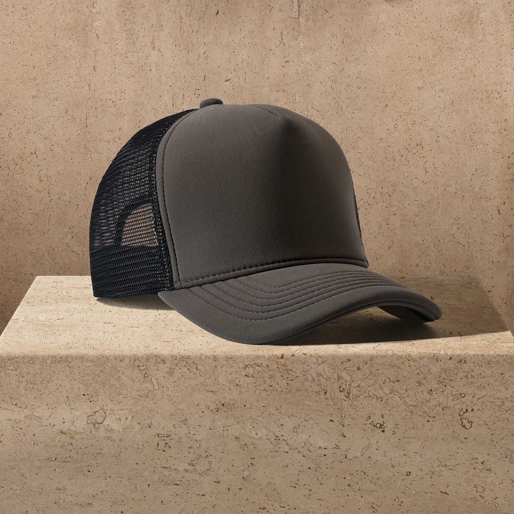 Scuba Trucker Hat - Carbon Grey