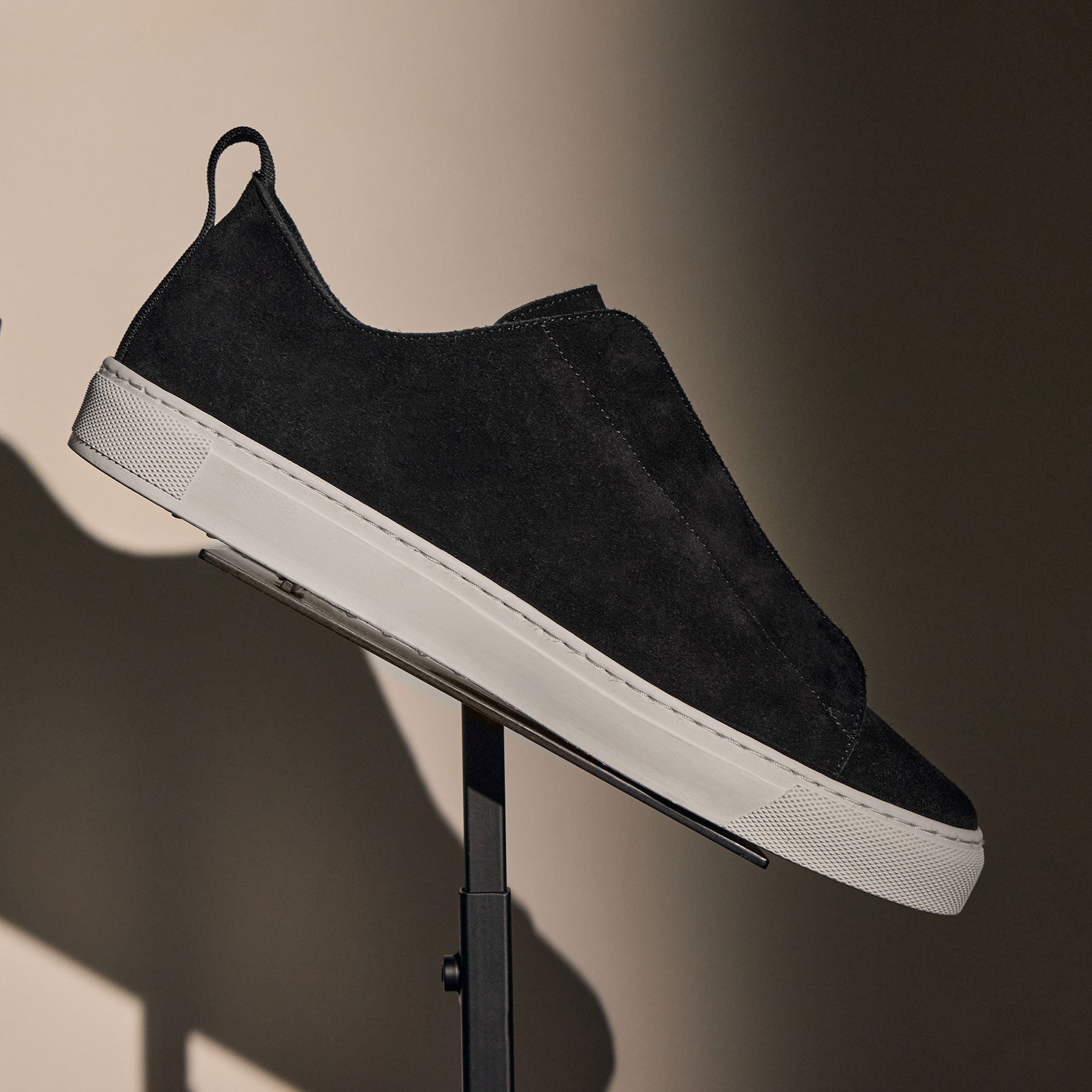 Men's Suede Solstice Sneaker - Black