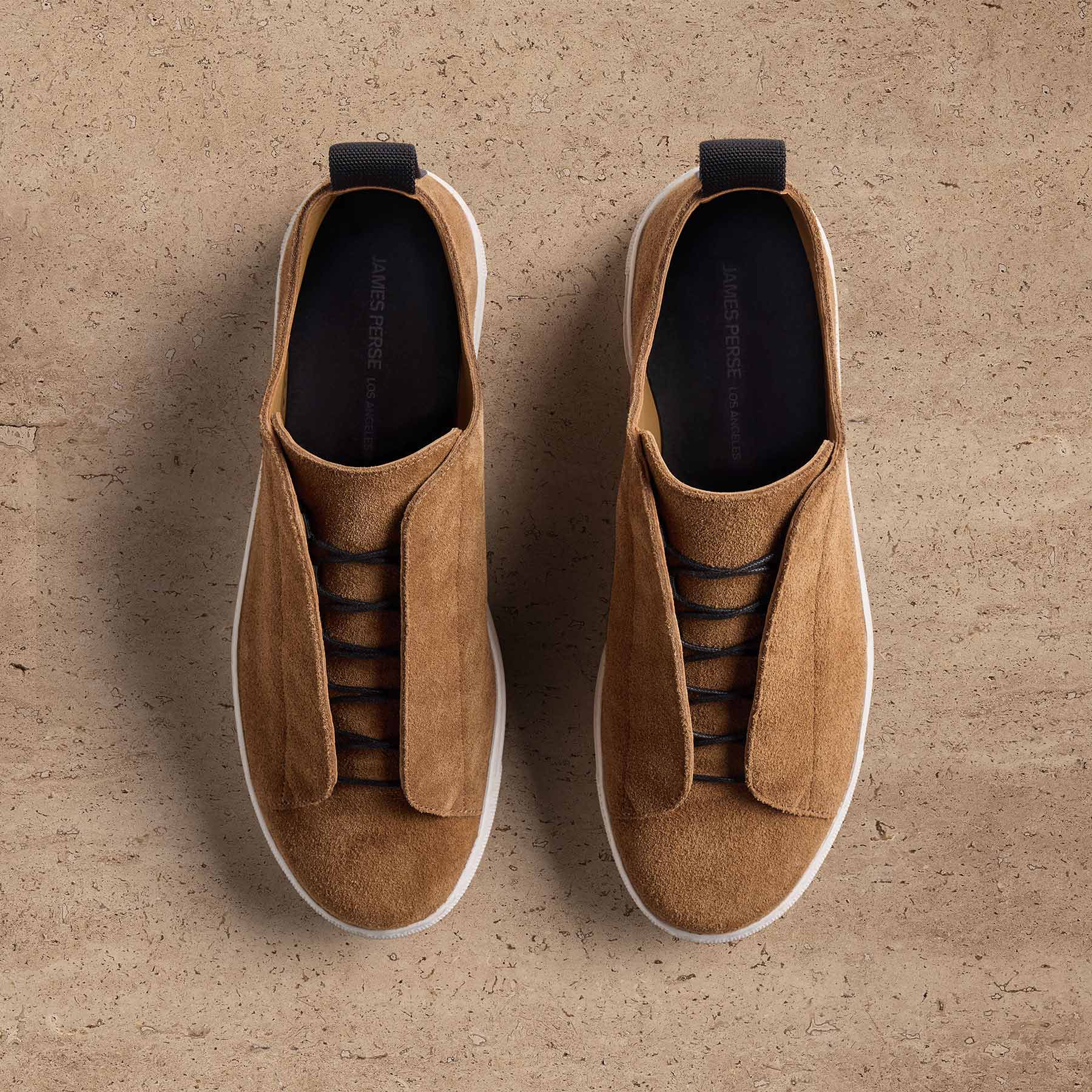 Men's Suede Solstice Sneaker - Chestnut