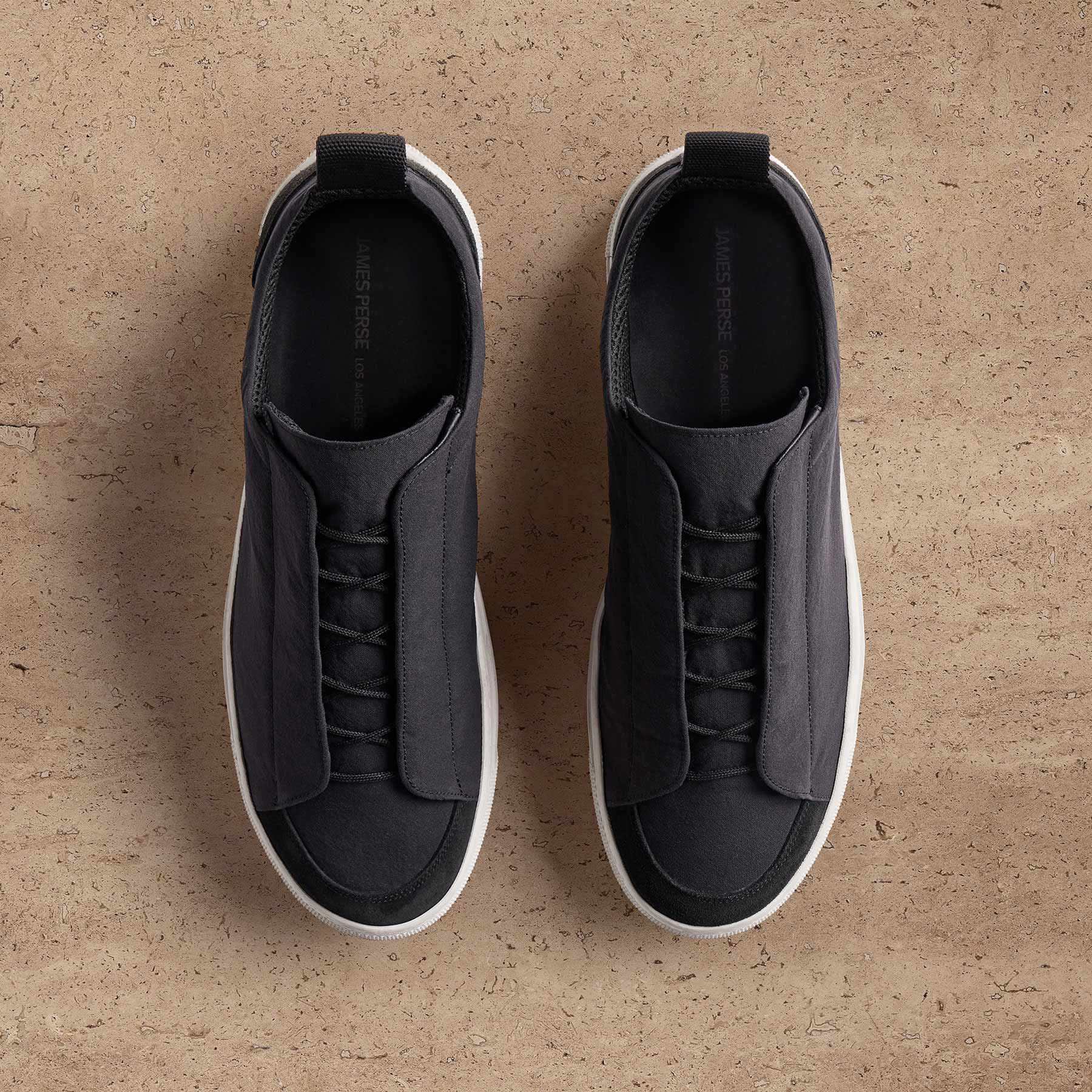 Men's Solstice Skate Low Top Sneaker - Black/Black