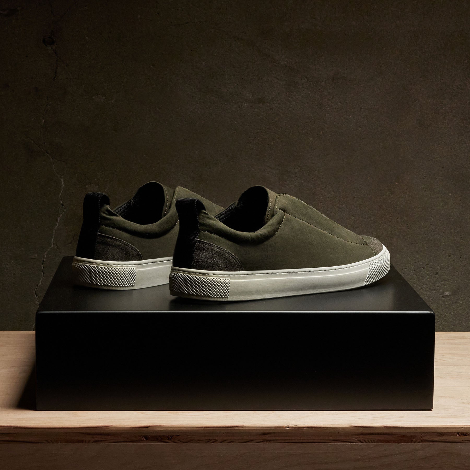 Men's Solstice Skate Low Top Sneaker - Olive