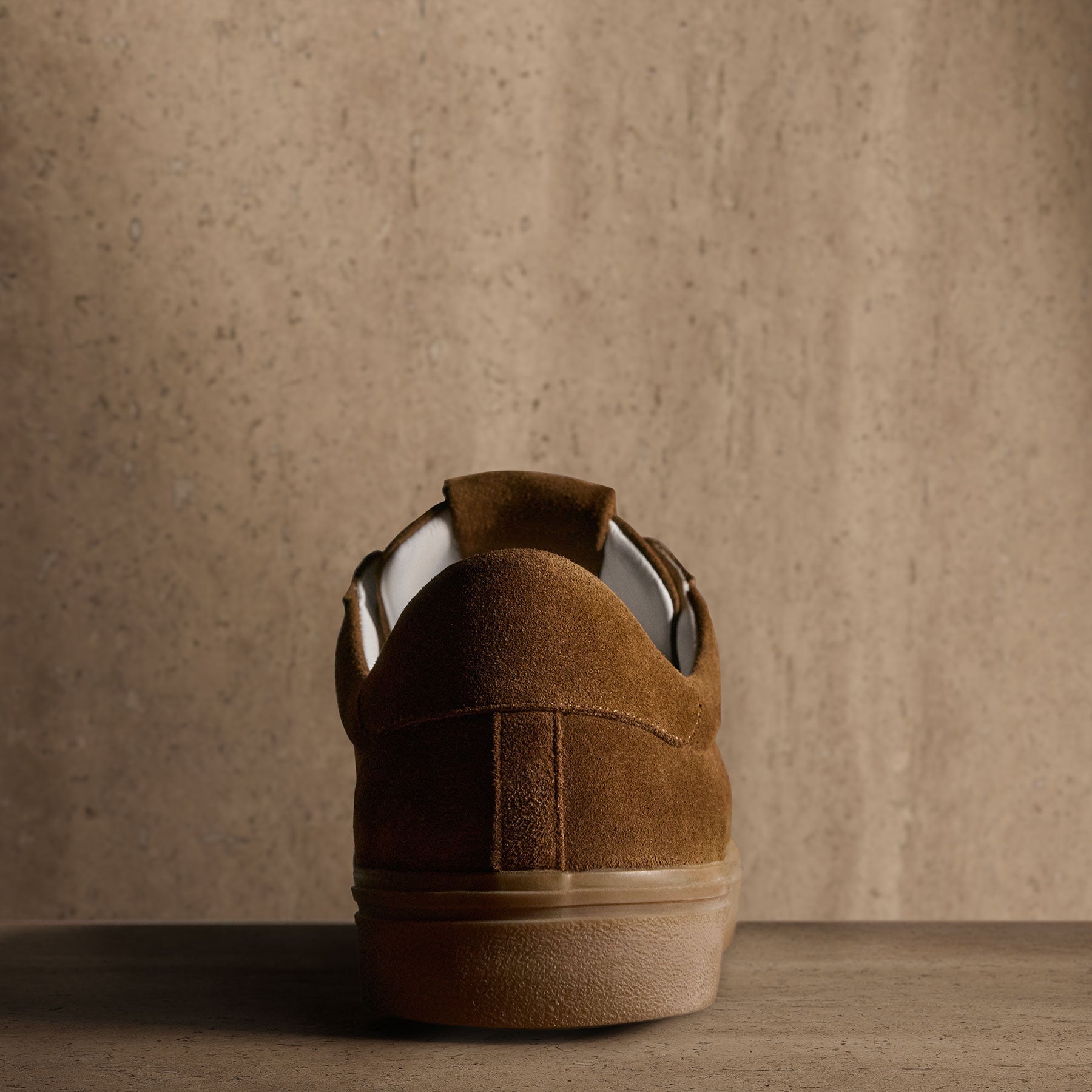 Men's Suede Retro Sneaker - Tabacco