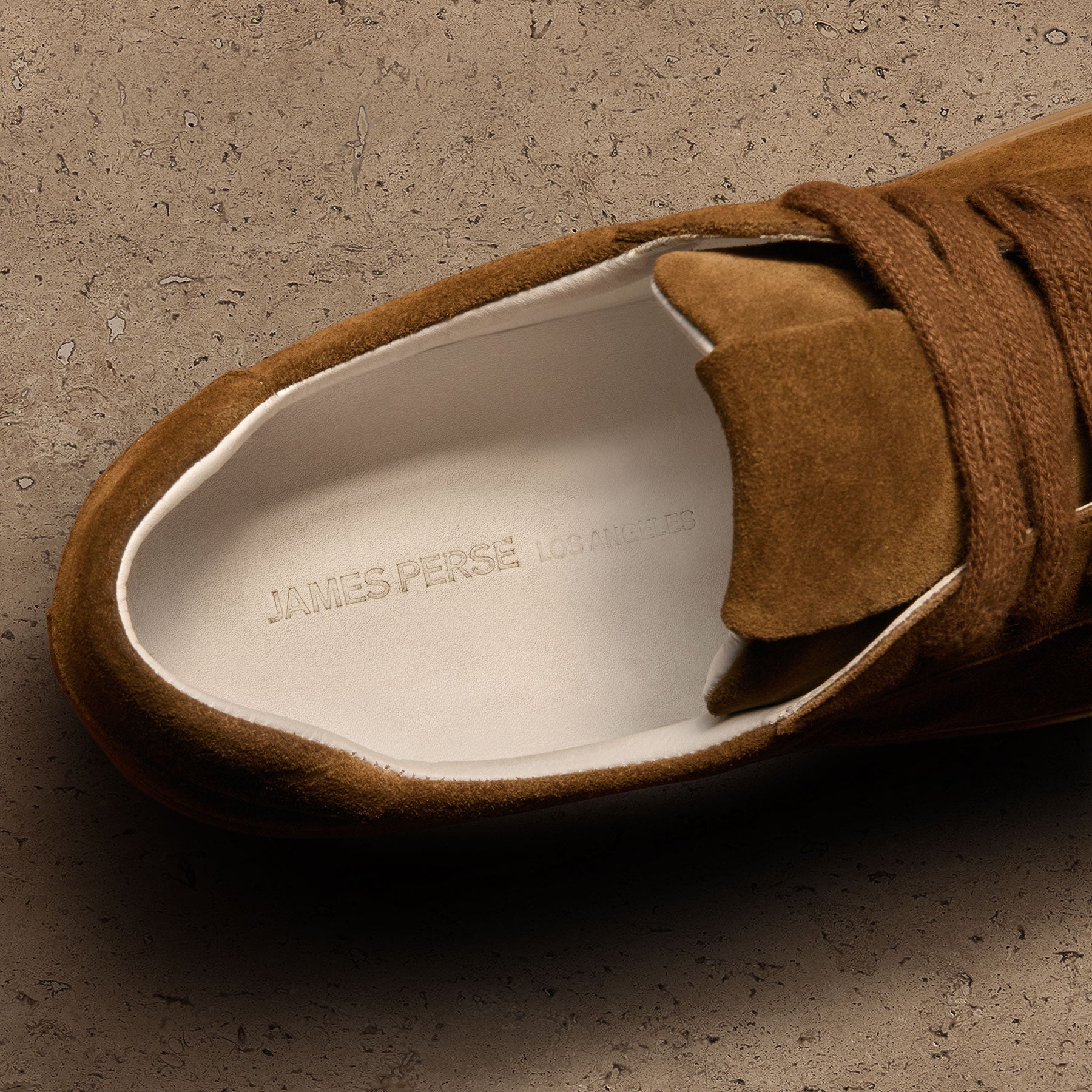 Men's Suede Retro Sneaker - Tabacco