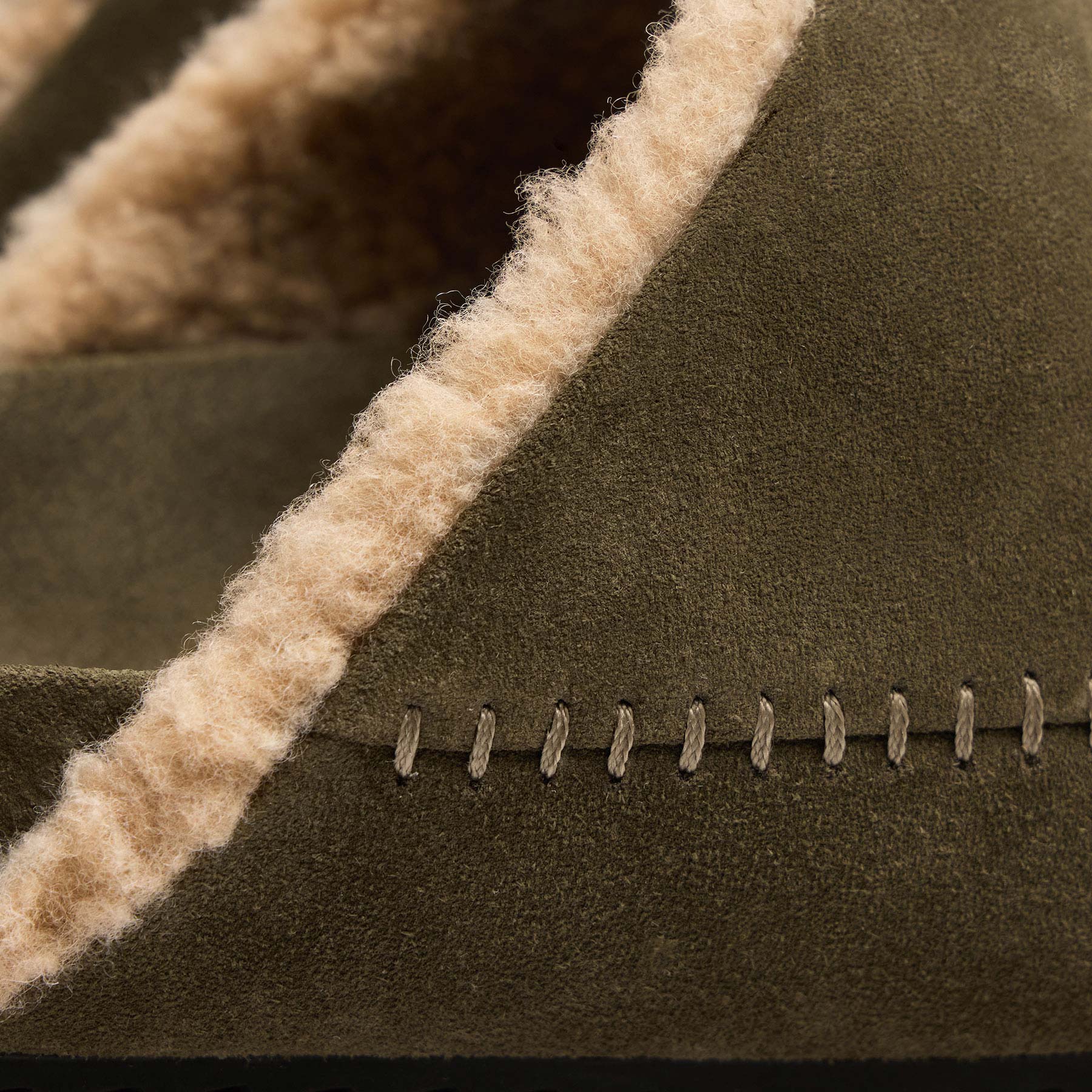 Men's Suede Clog - Musk