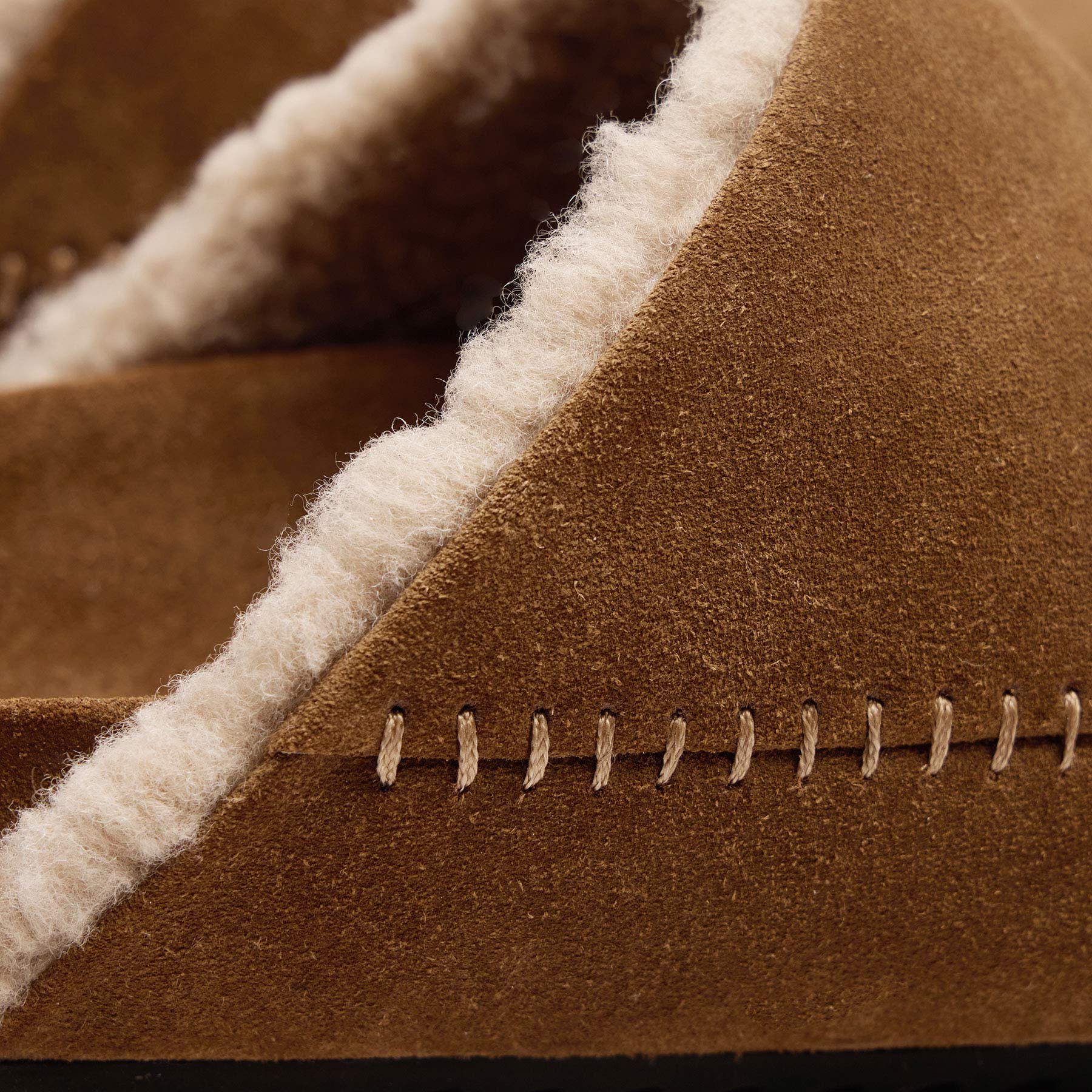 Men's Suede Clog - Tabacco
