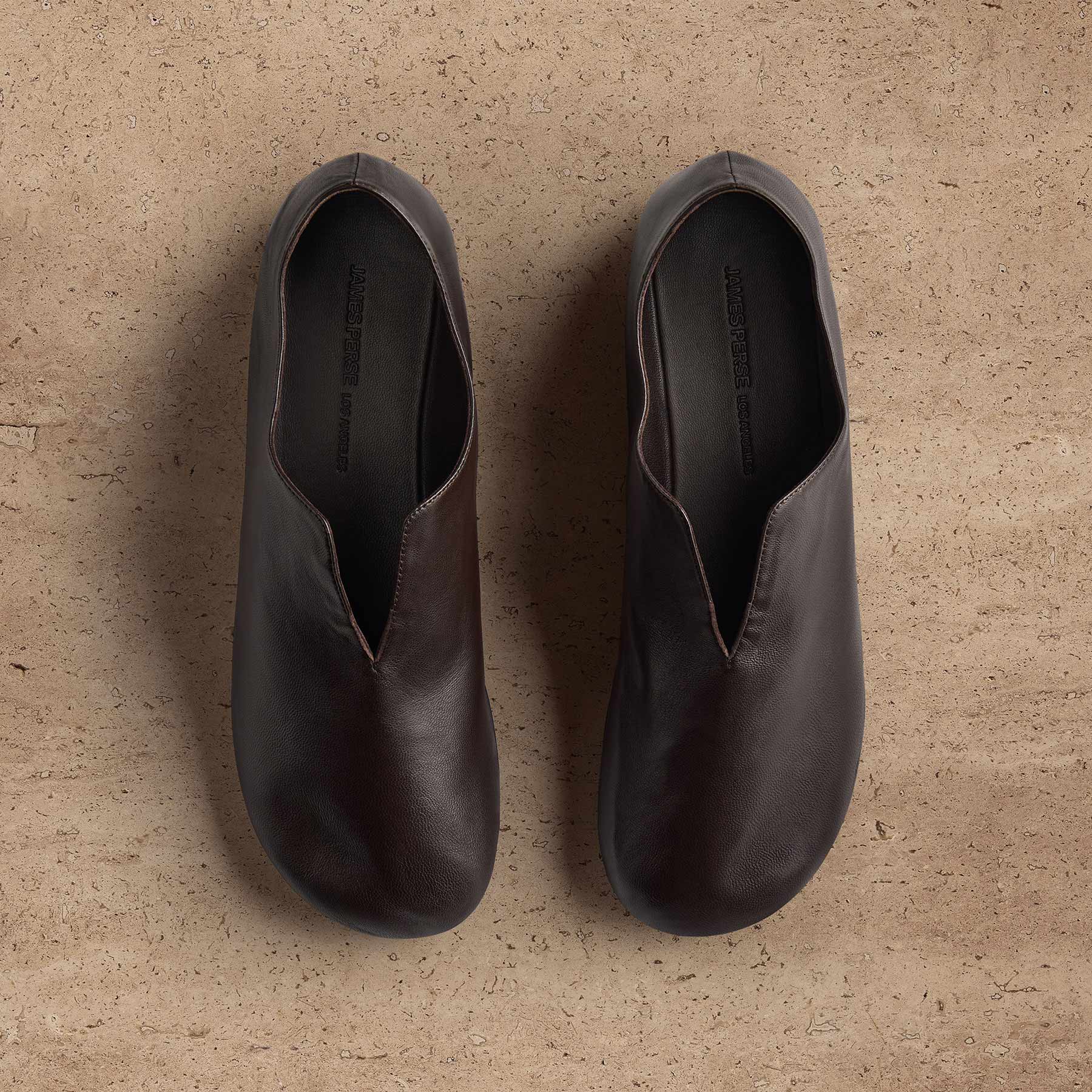 Women's Napa Leather Babouche - Pony