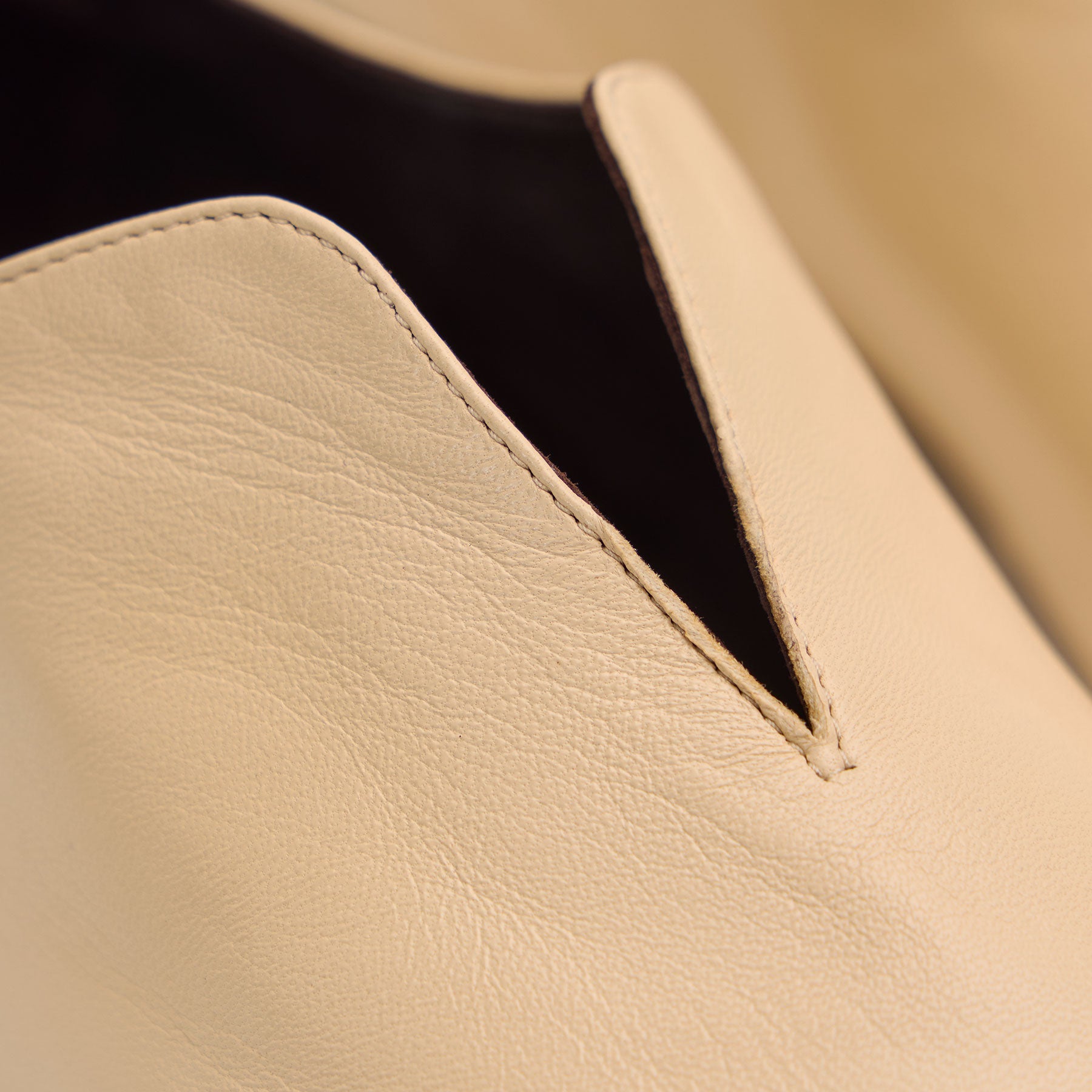 Women's Napa Leather Babouche - Sahara