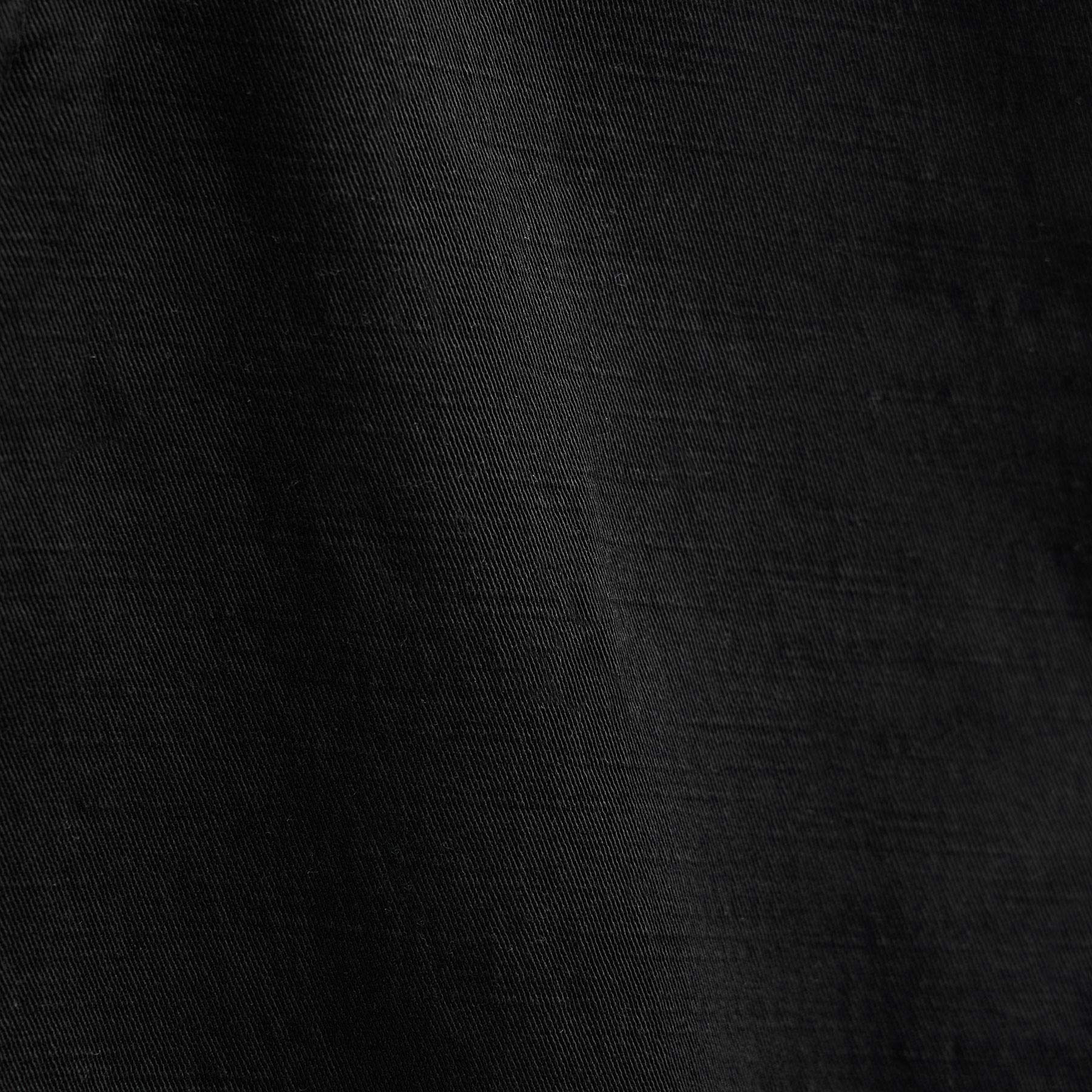 Cotton Long Short - Black Pigment