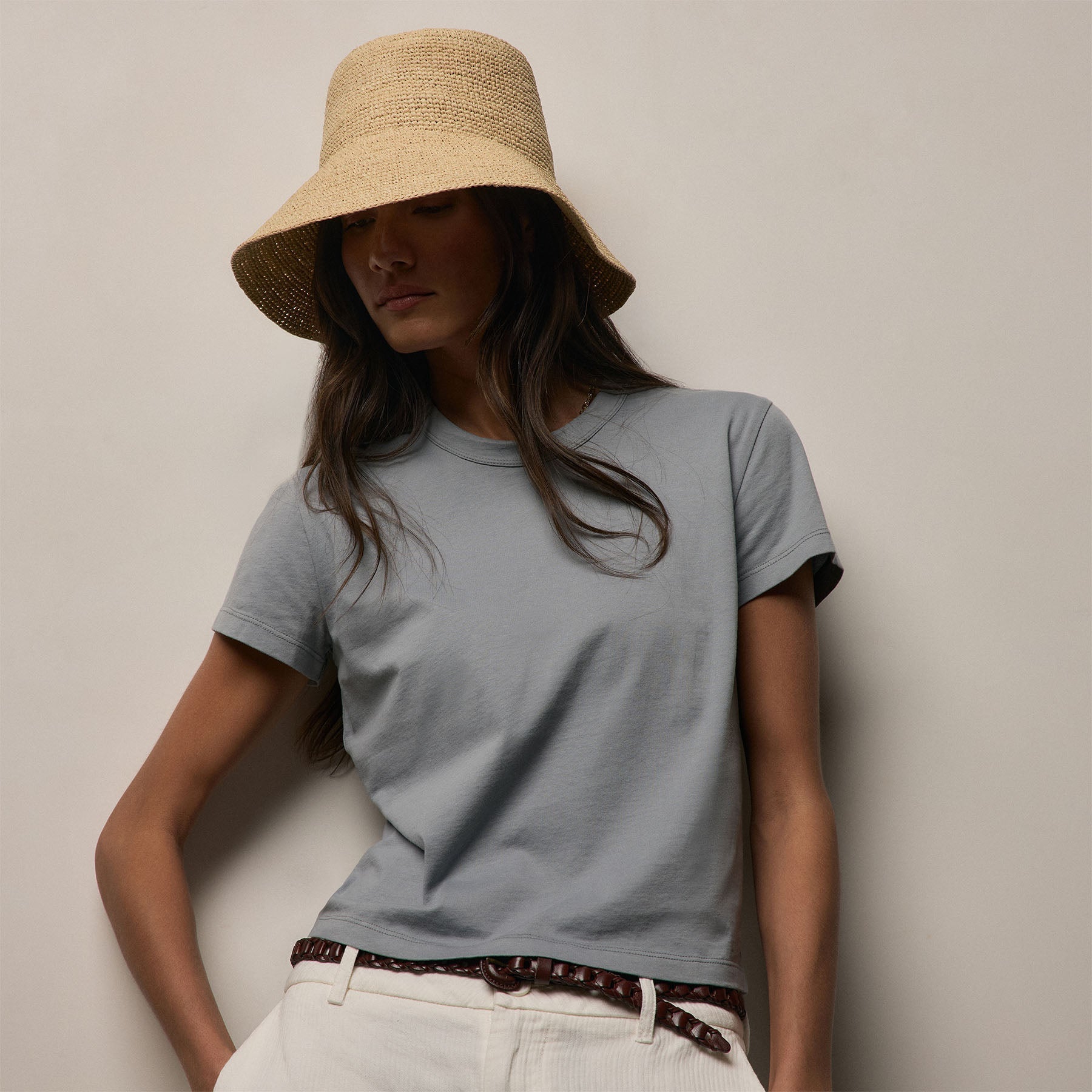 Brushed Elevated Jersey Short Sleeve Tee - Ore